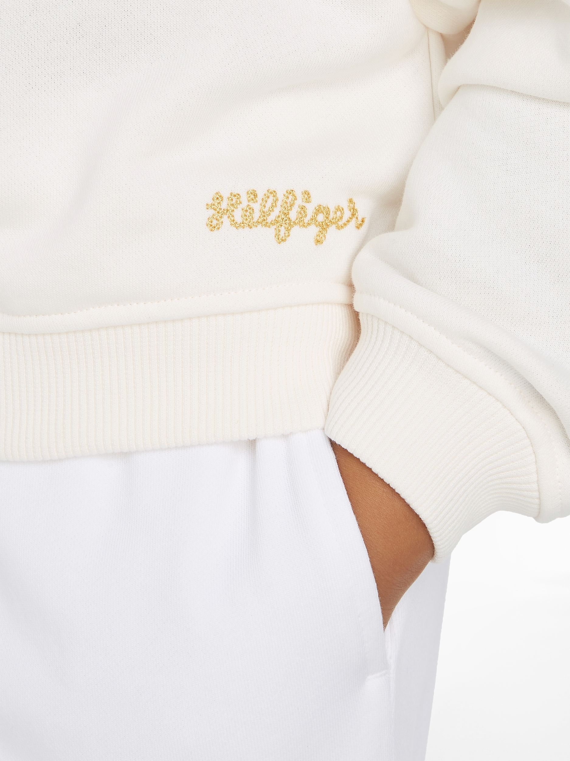 Tommy Hilfiger |  BRETON STRIPE CREW | 176 | ancient white