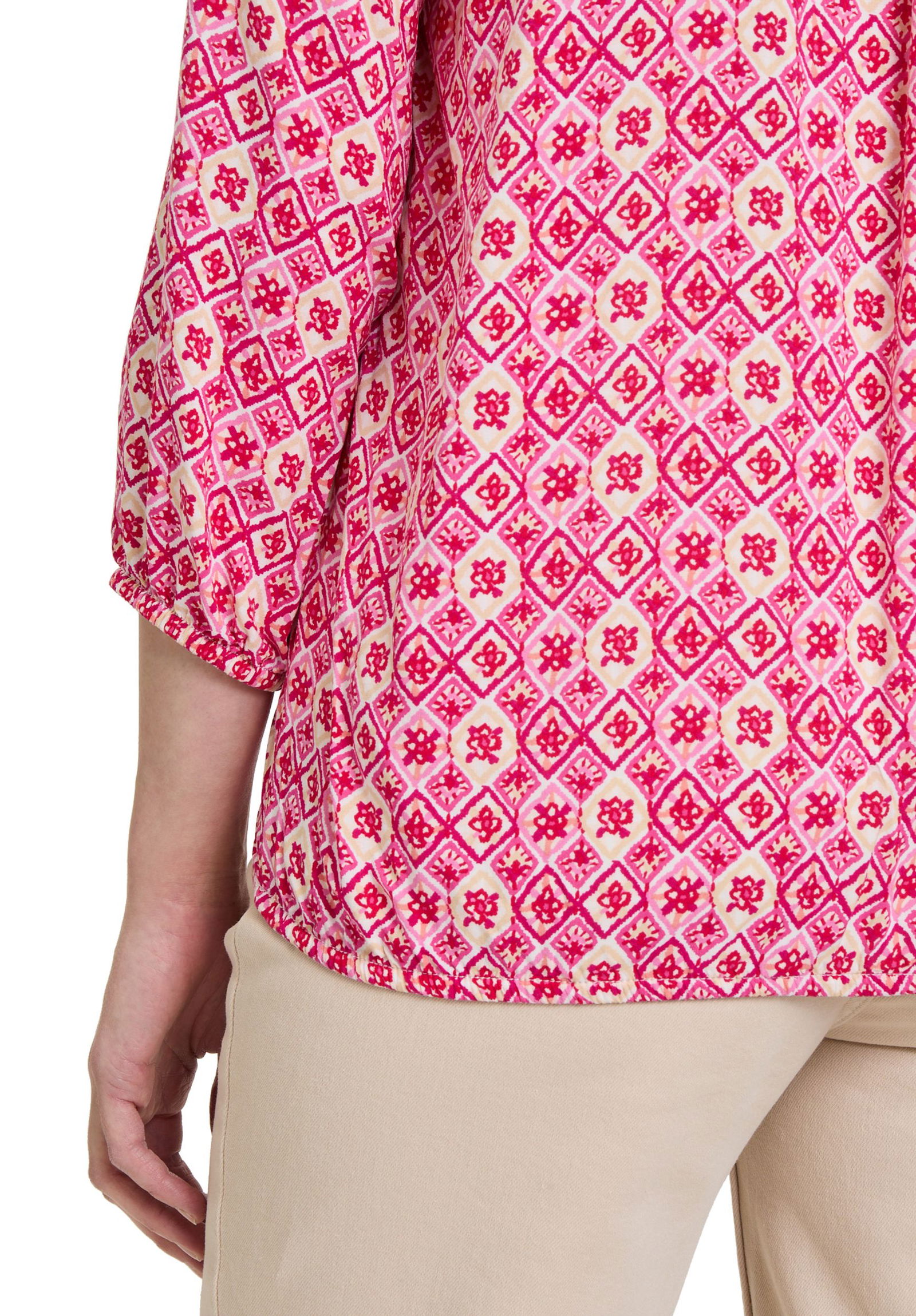 Cartoon |  Cartoon Druckbluse  | 46 | pink/rosa
