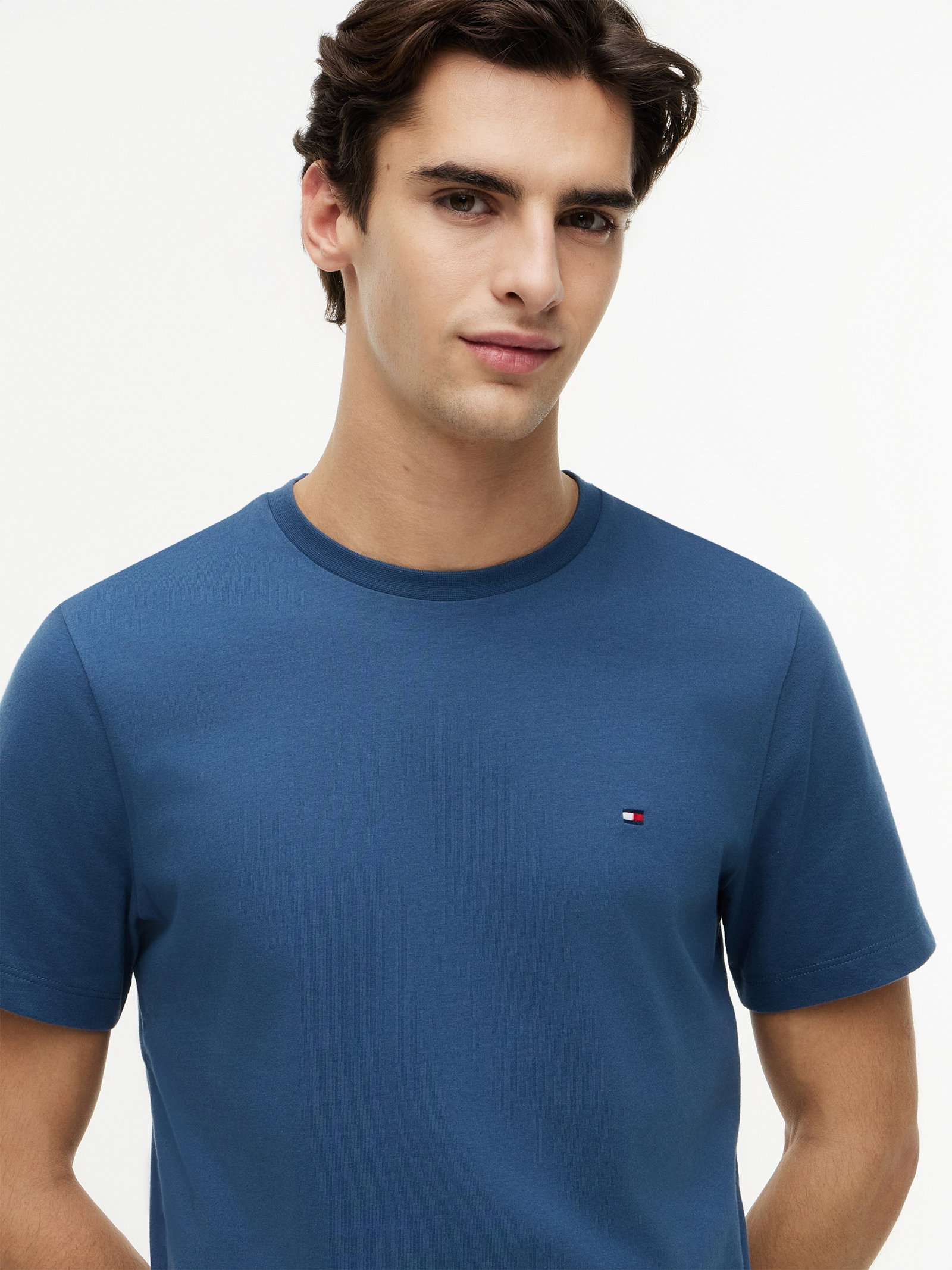 ESS SEASONAL REG FIT SOLID TEE, BLUE #3
