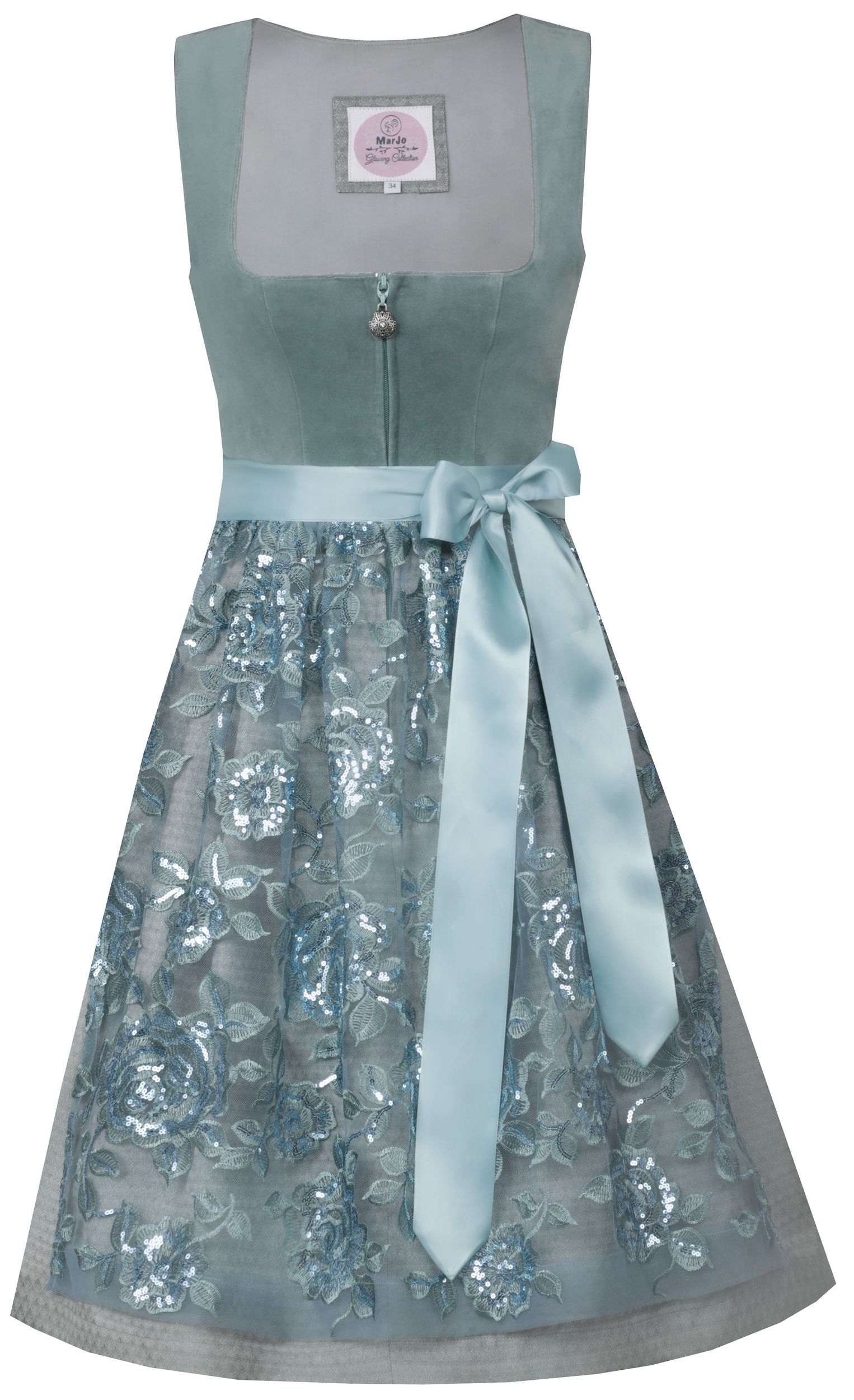 MarJo |  MarJo Mini Dirndl "Veitsbronn" | 36 | 0946 jade