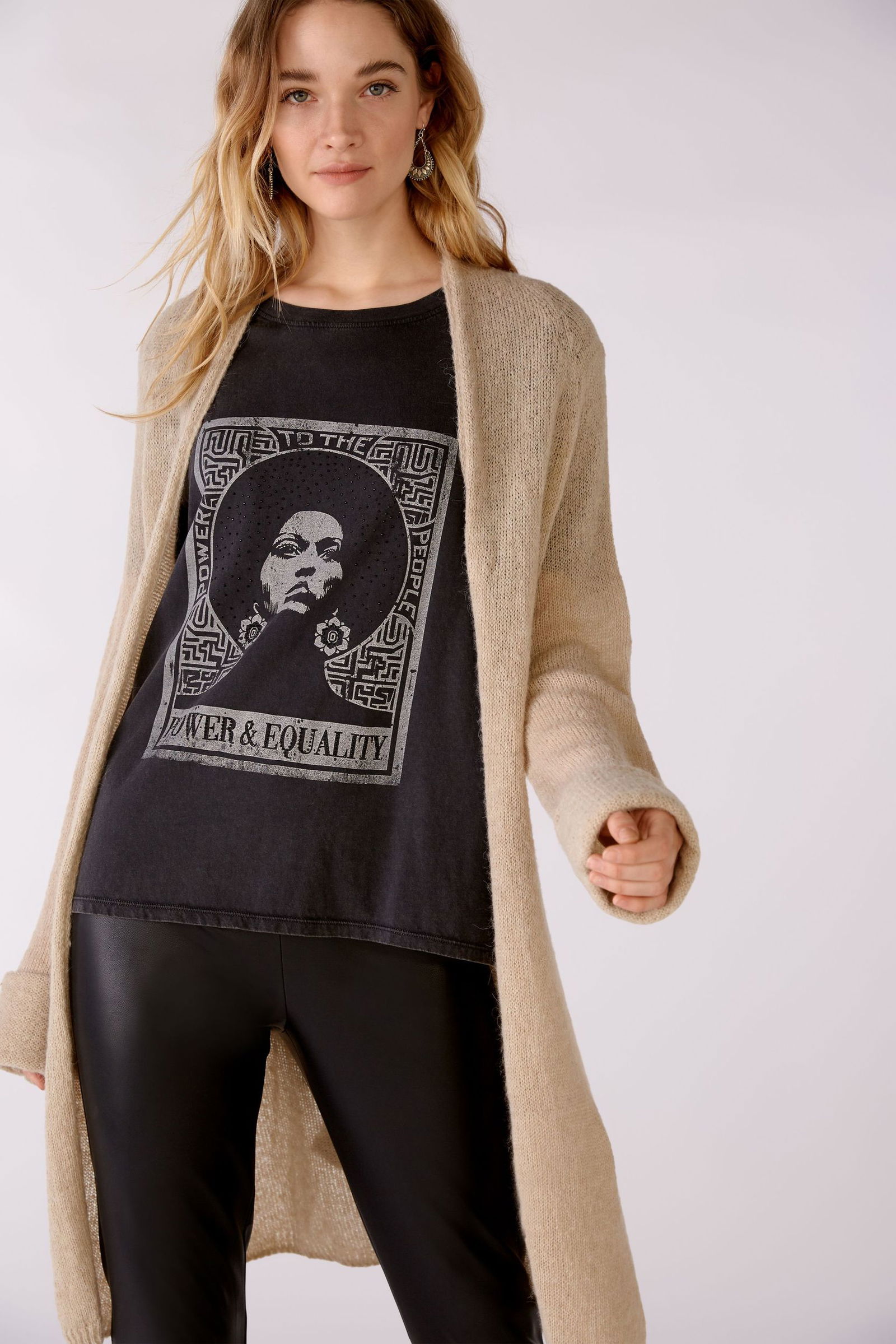 Oui Strickjacke | Cardigan