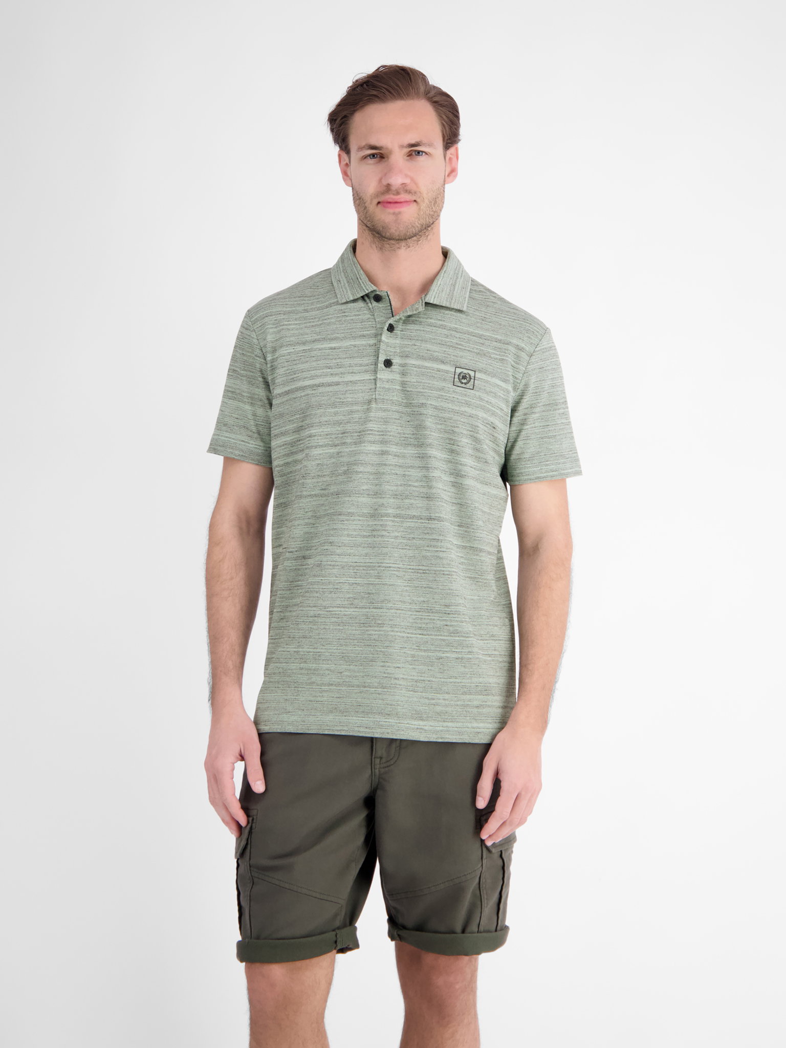 POLO 1/2 ARM, BAY GREEN #3