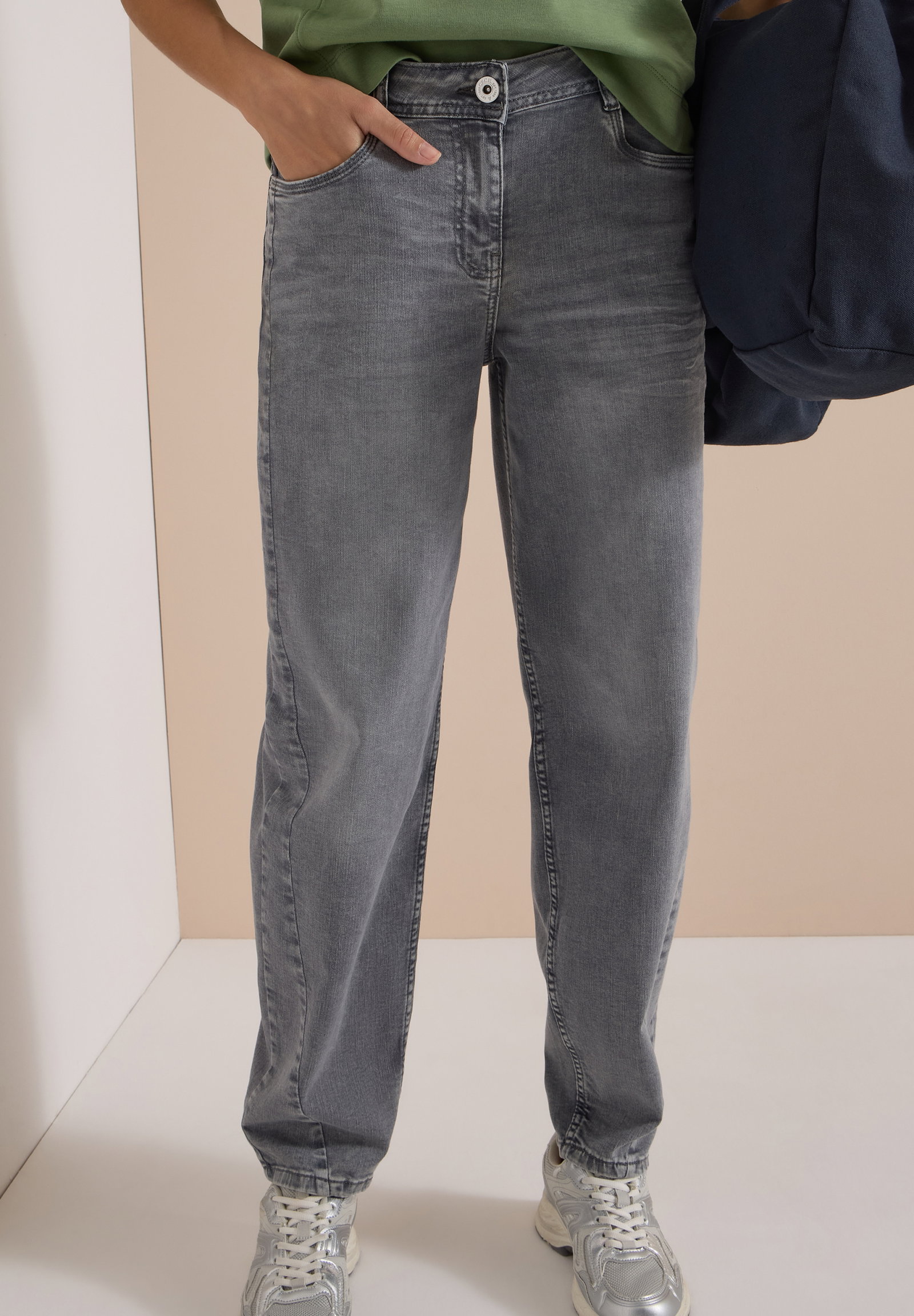 Style NOS Scarlett BARREL Grey, light grey wash #3