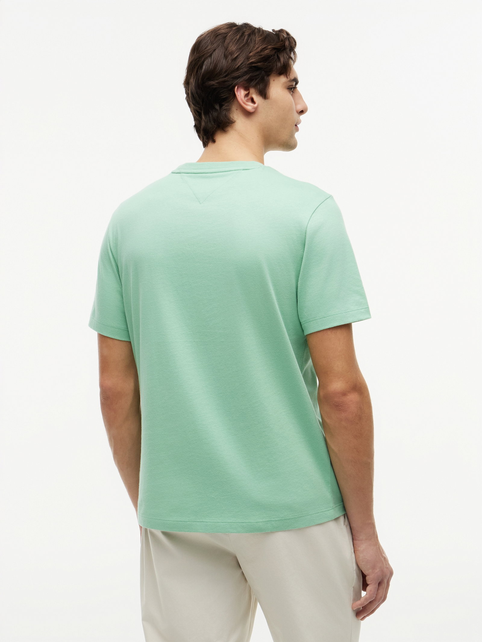 ESS SEASONAL REG FIT SOLID TEE, GREEN #4