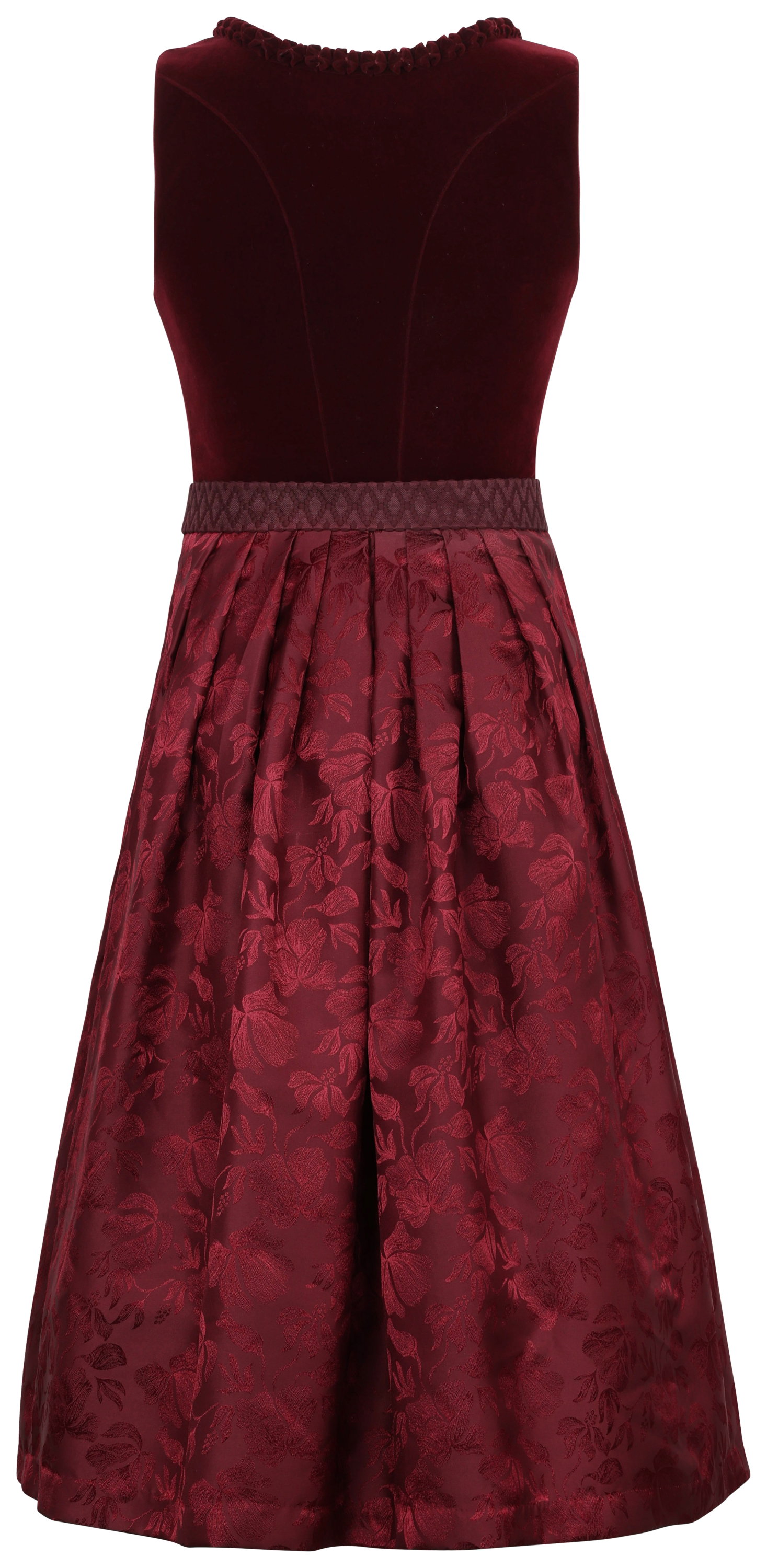 MarJo Dirndl Mididirndl Rabenstein in Weinrot #2