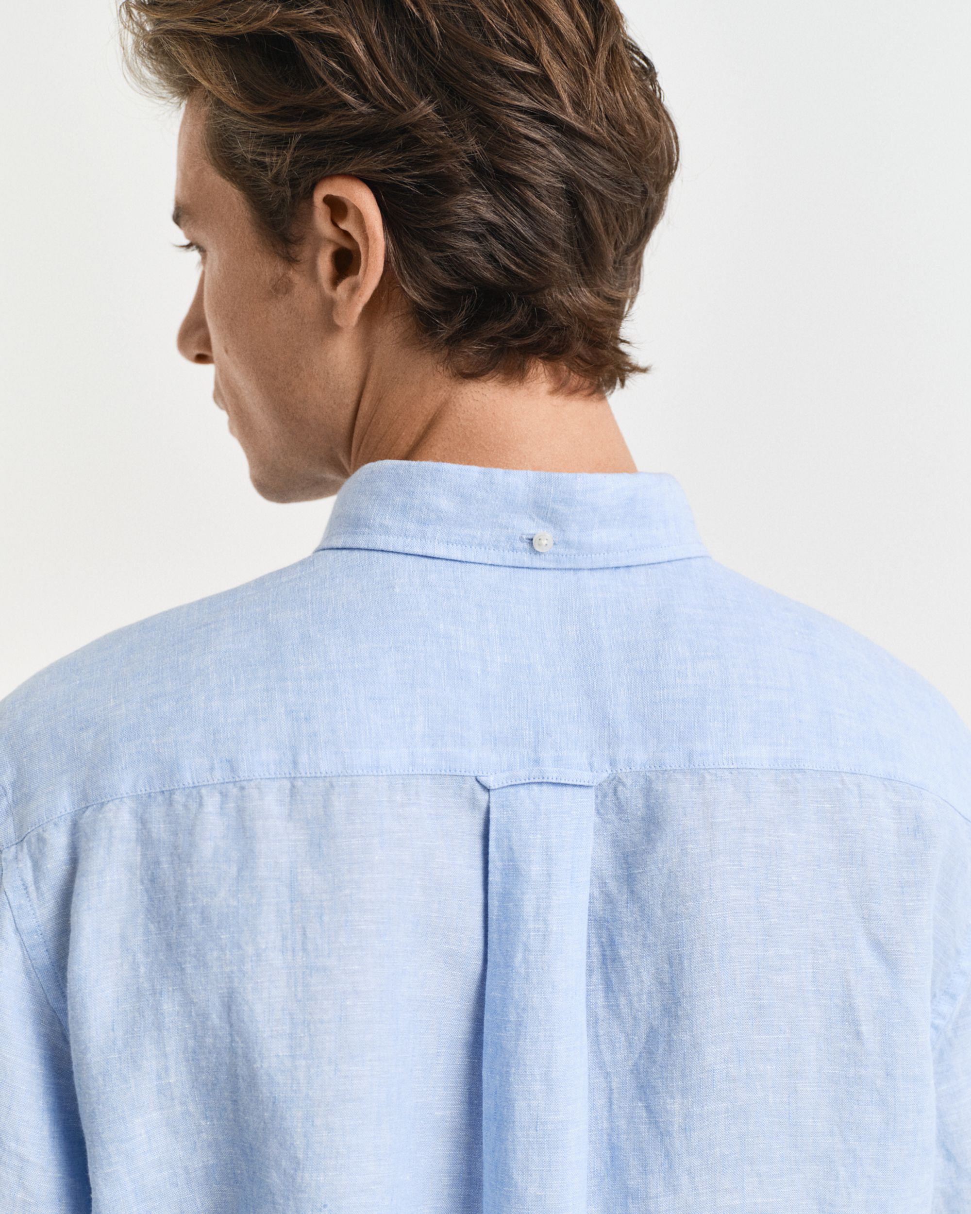  |  REG LINEN SS SHIRT, CAPRI BLUE | XXXL | capri blue