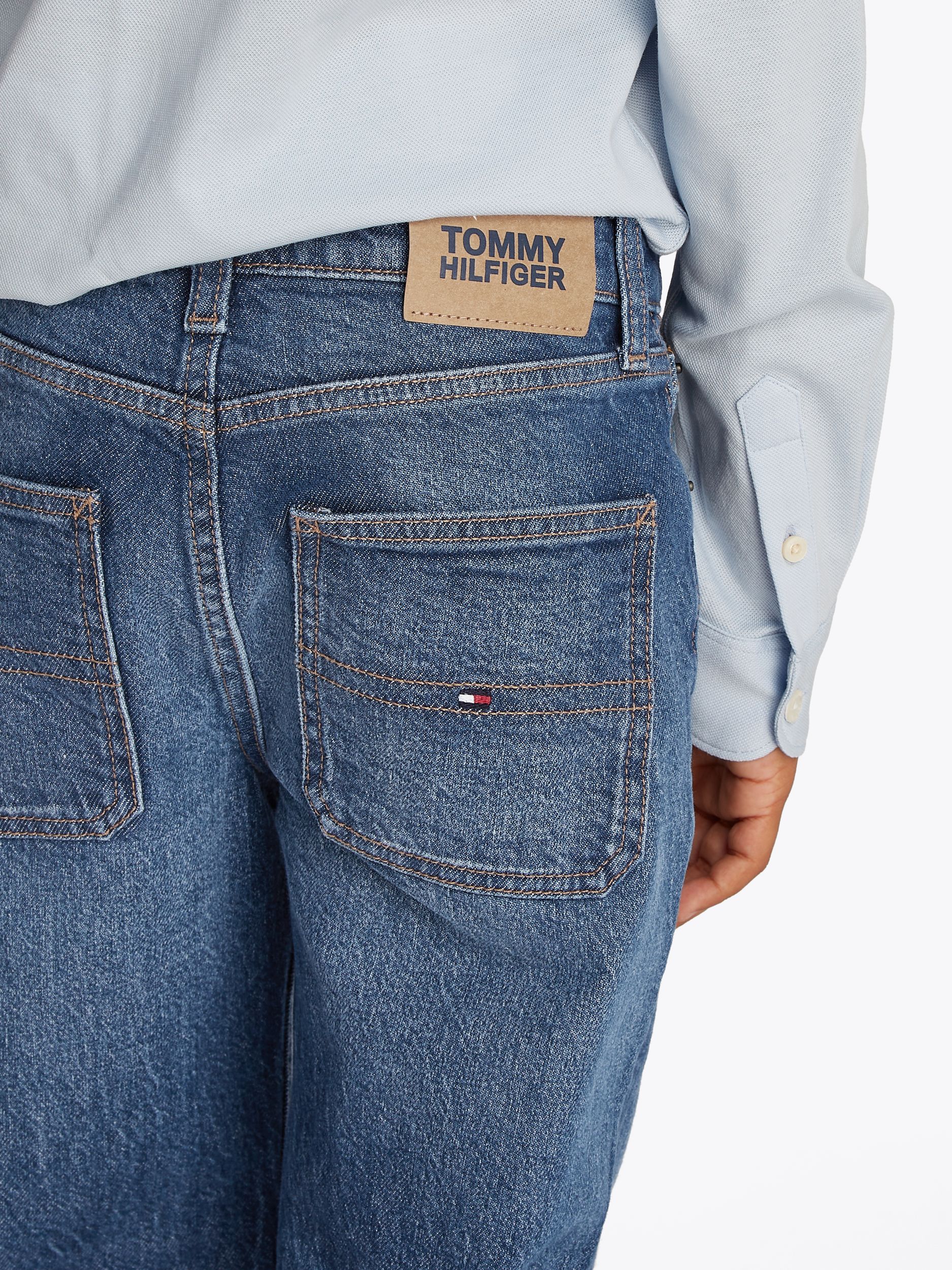 Tommy Hilfiger |  SKATER RELAXED FIT MIDBLUE JEANS | 10 | denim rinse