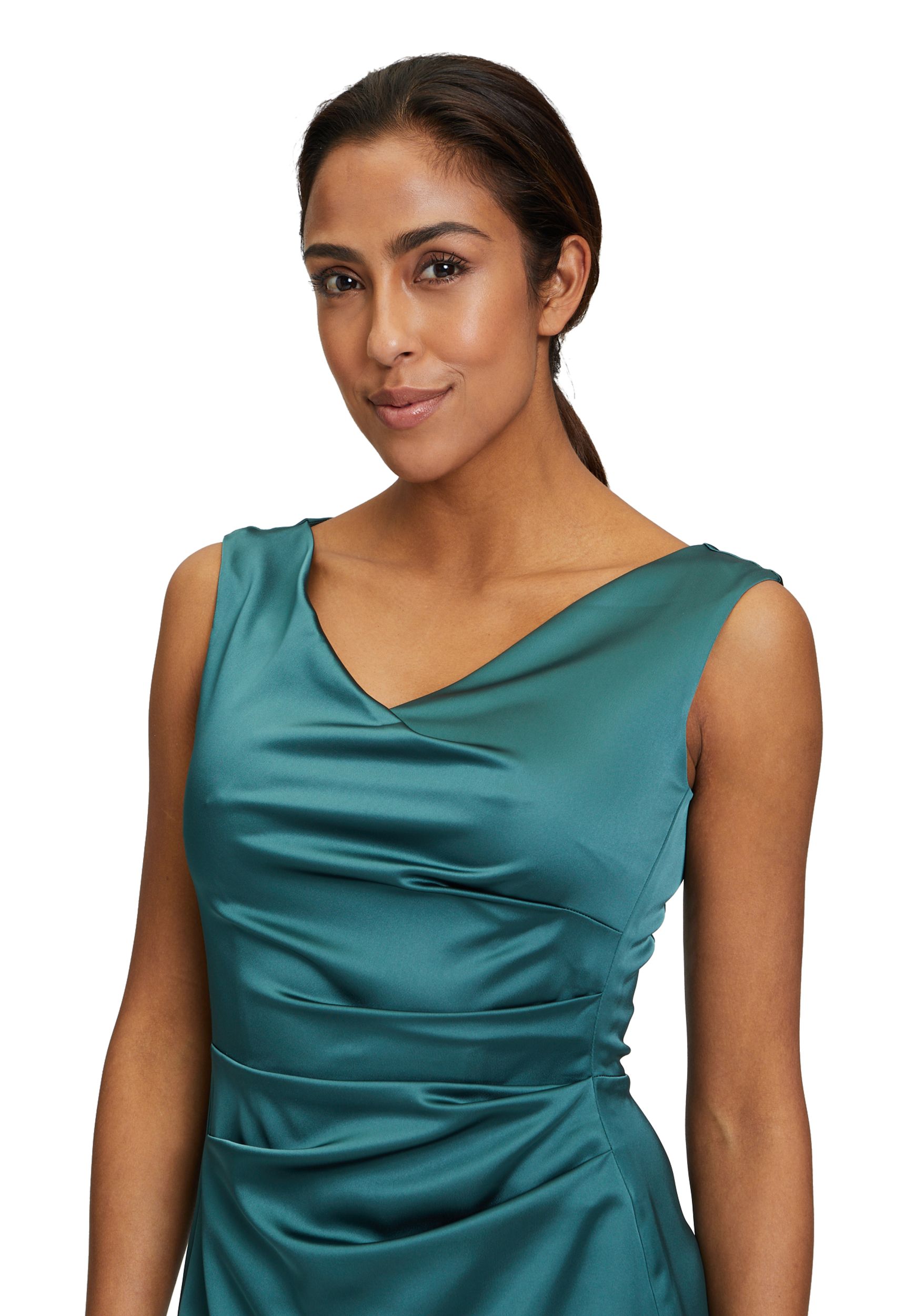 Vera Mont |  Vera Mont Kurzes Kleid  | 46 | dark emerald