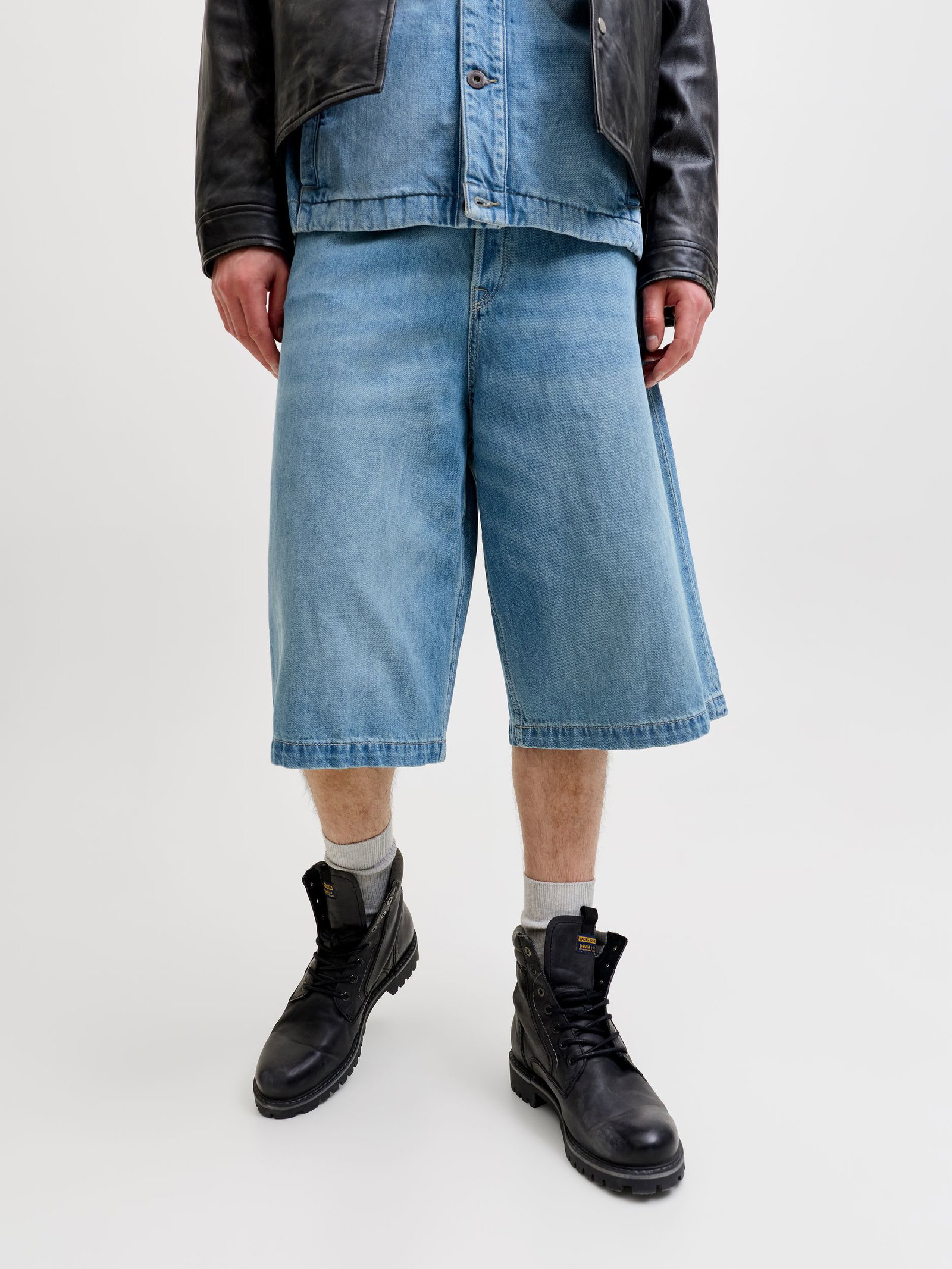 Jack&Jones |  Jack&Jones Long Shorts  | S | blue denim