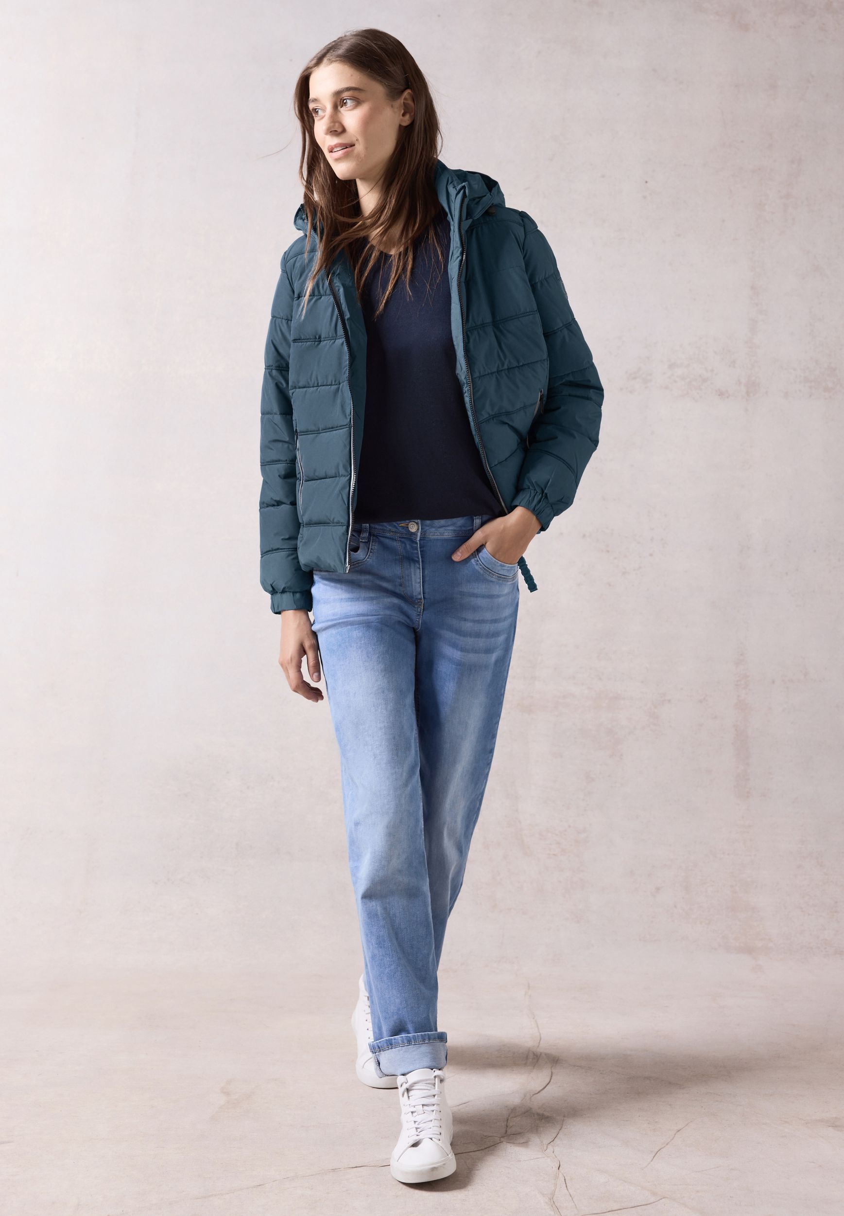 CECIL |  CECIL Funktionsjacke  | XXL | dull teal blue