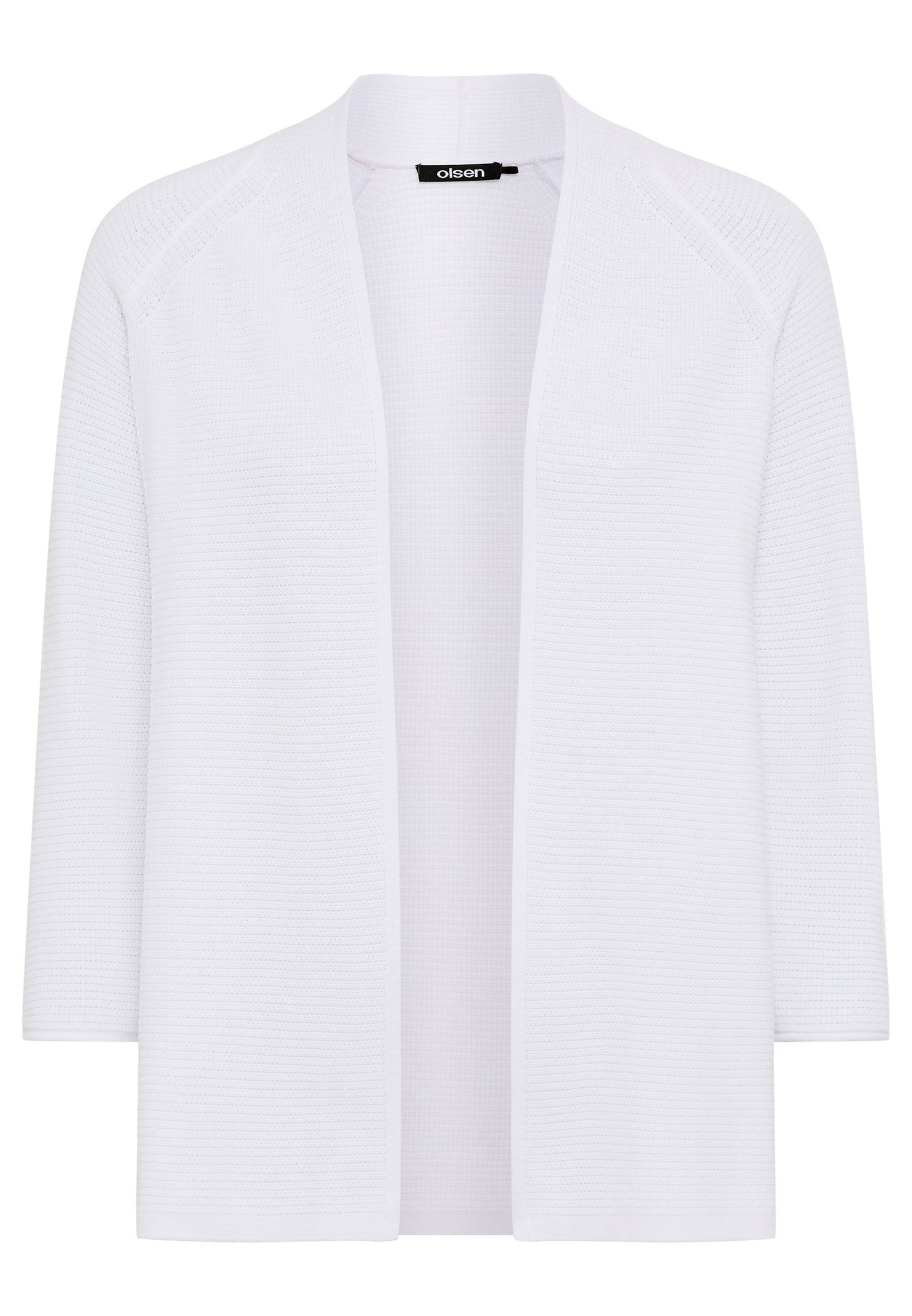 Olsen |  Olsen Strickjacke | Cardigan  | 46 | white