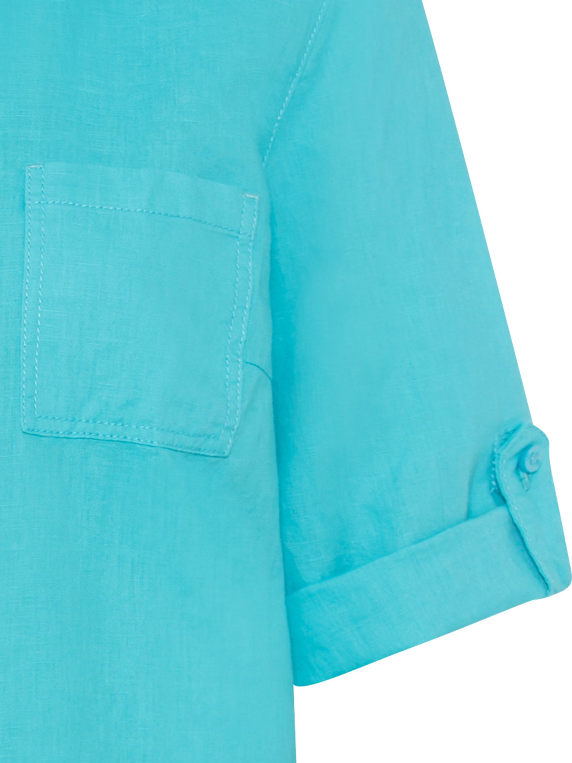Olsen |  Olsen Druckbluse  | 46 | aruba blue