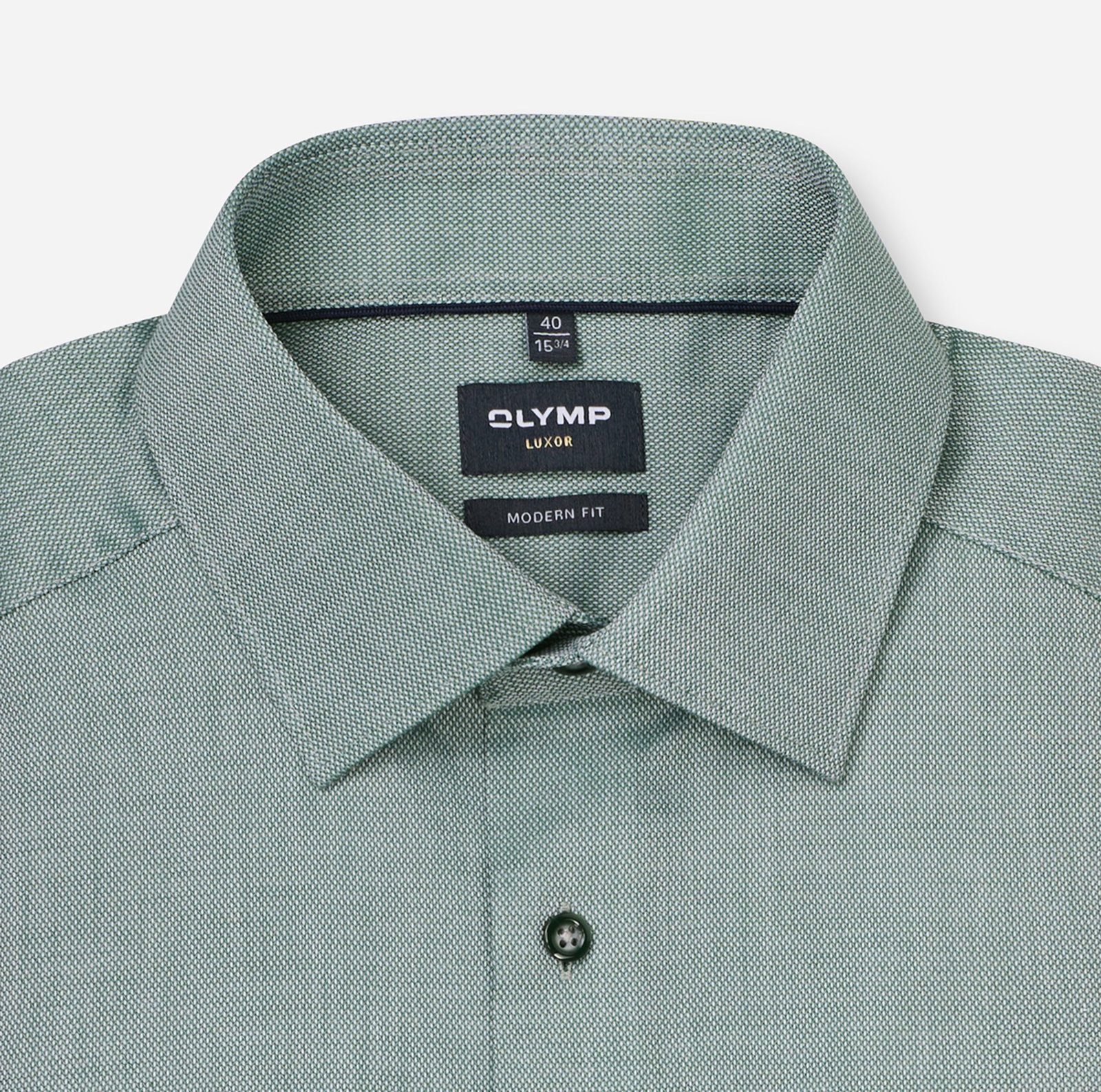 Olymp |  Olymp Hemd Modern Fit  | 43 | grün