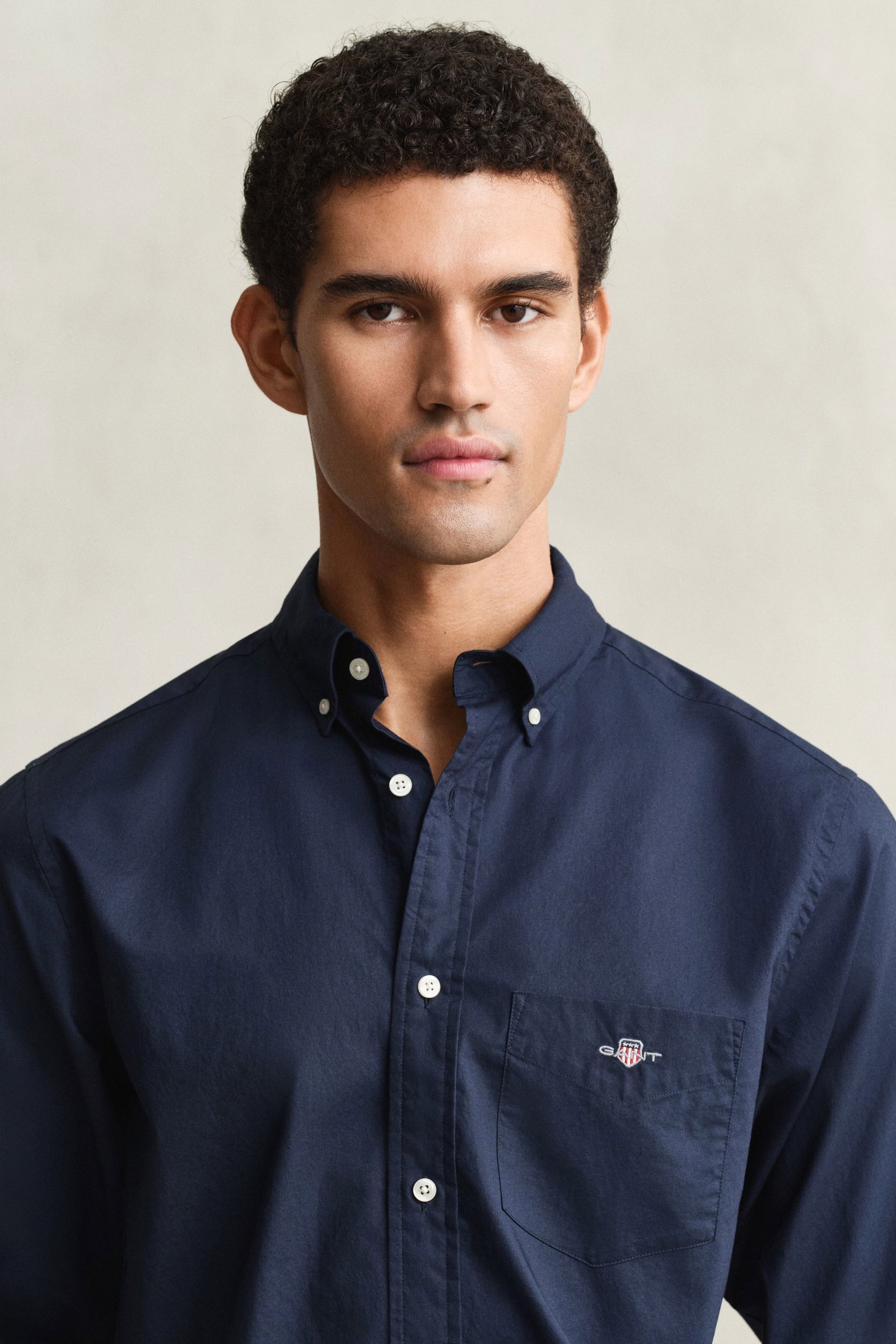 Gant |  Gant Classic Popeline Hemd | XXL | marine