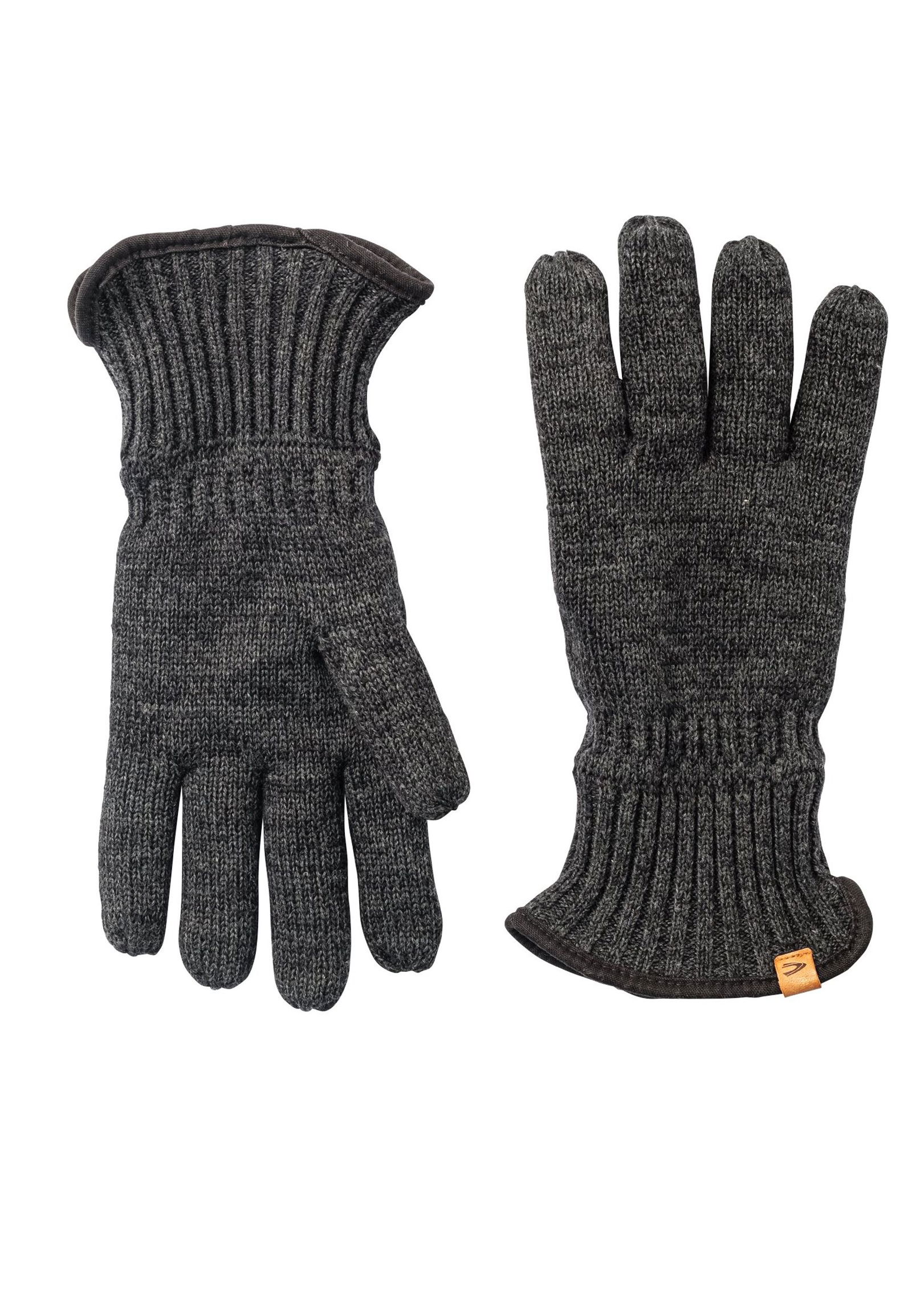 Camel Active |  Camel Active Strickhandschuhe mit warmen Futter | L | asphalt