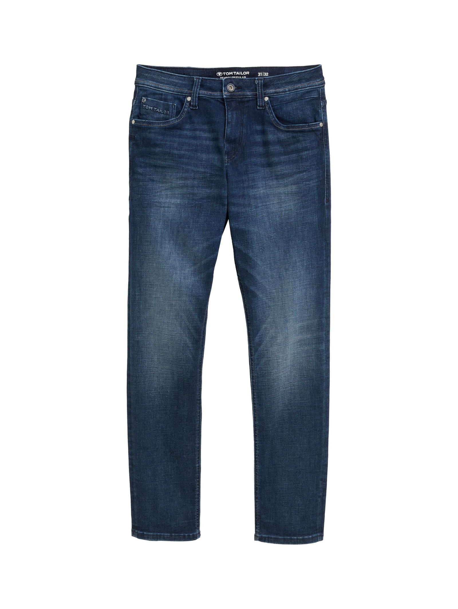 Tom Tailor |  Tom Tailor Regular Fit Jeans  | 40/32 | used dark stone blue denim