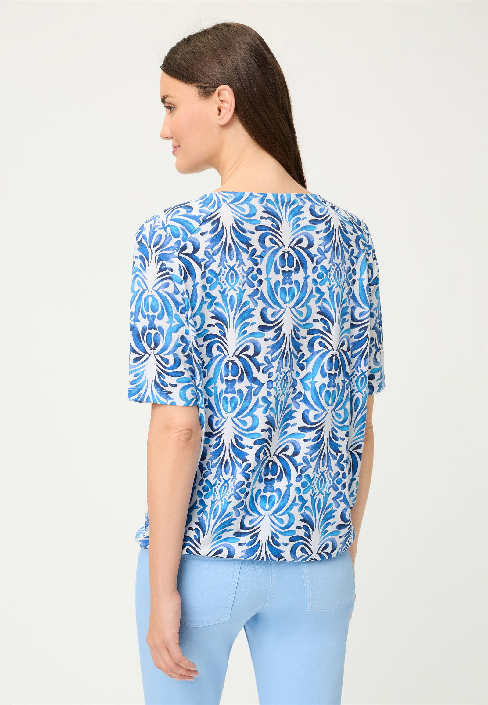 Olsen |  T-Shirt Short Sleeves | 40 | bay blue