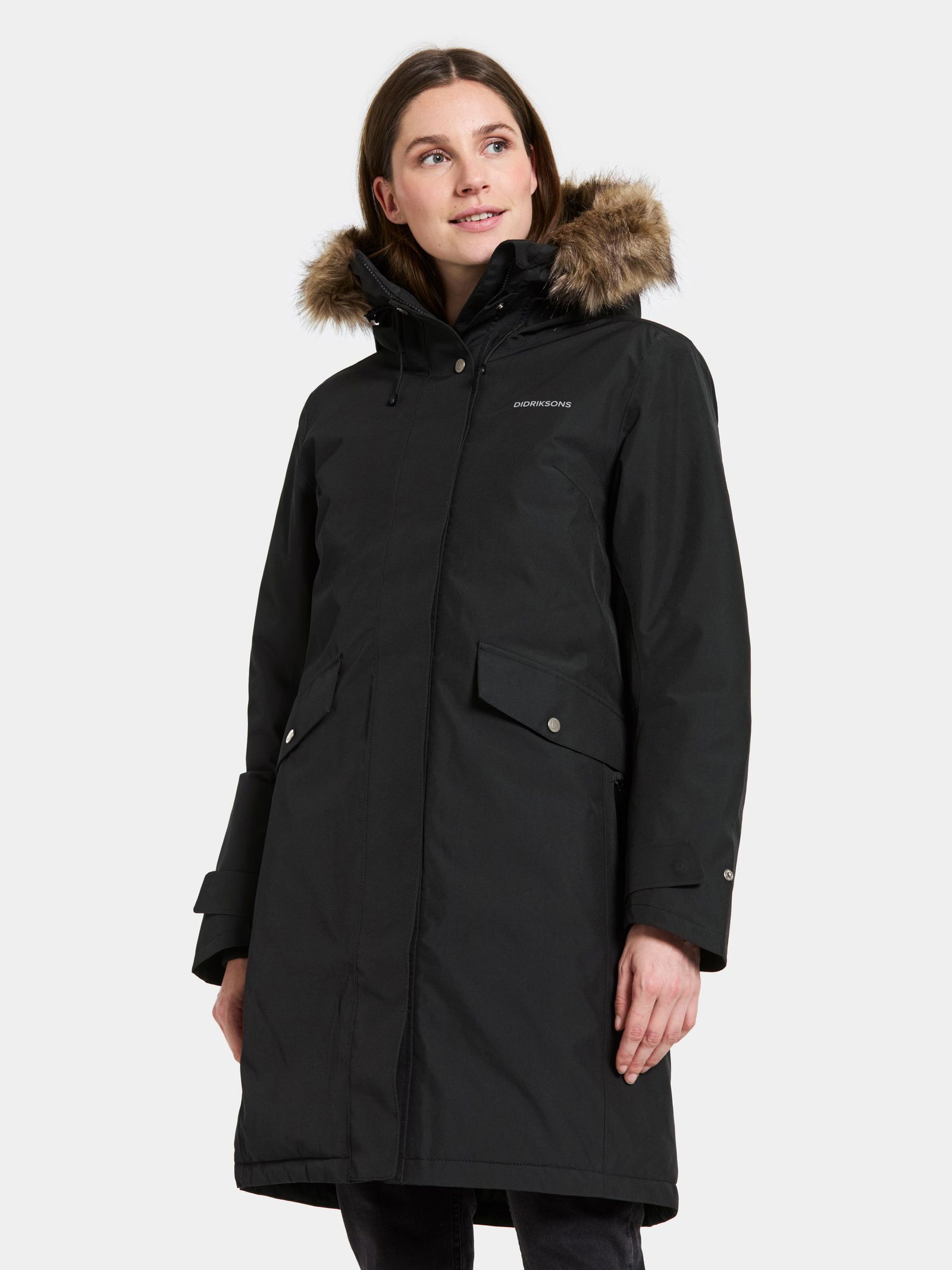 Didriksons |  Didriksons Parka "Erika" | 40 | black