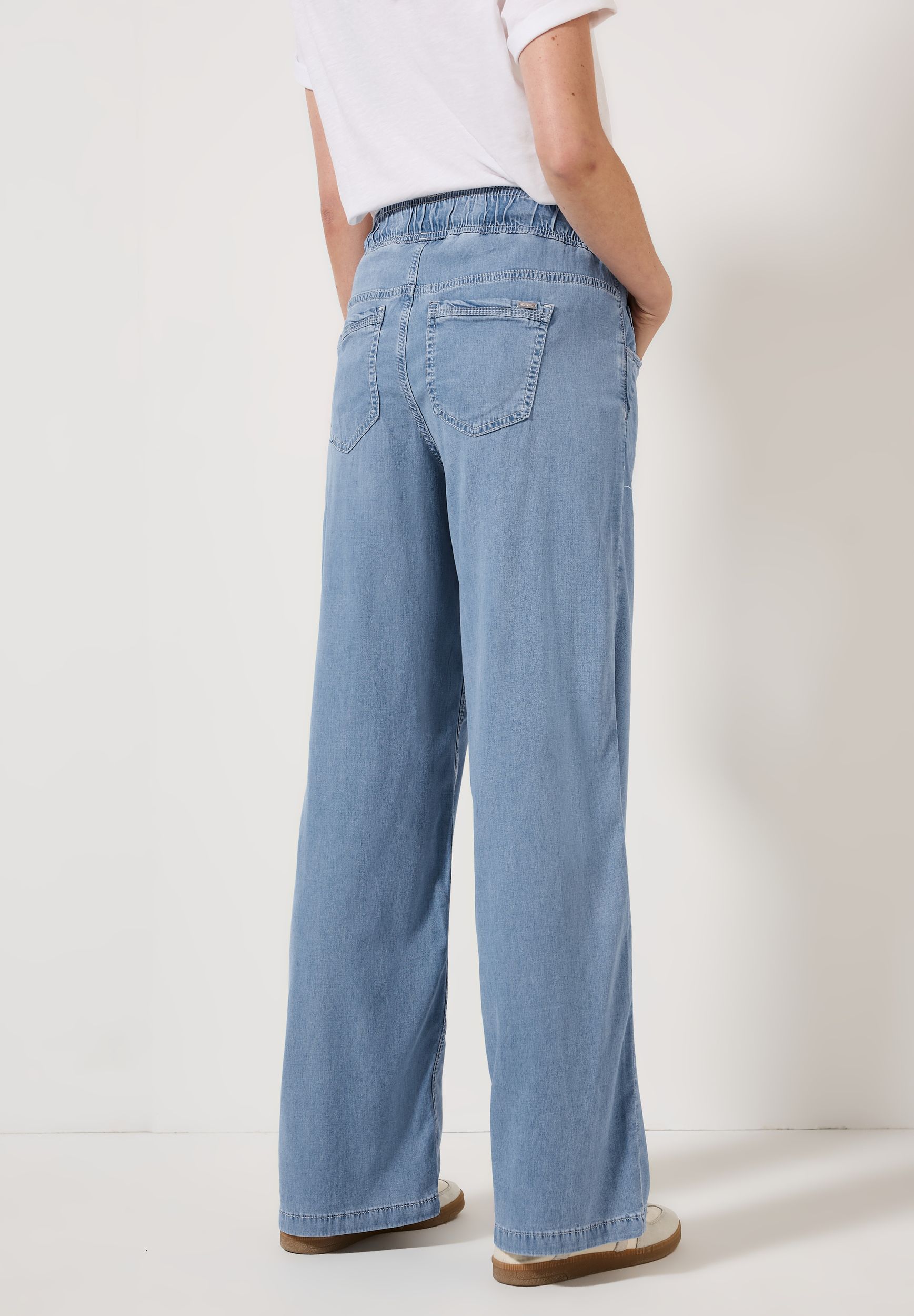 CECIL |  CECIL Schlaghose  | L/30 | light blue used wash