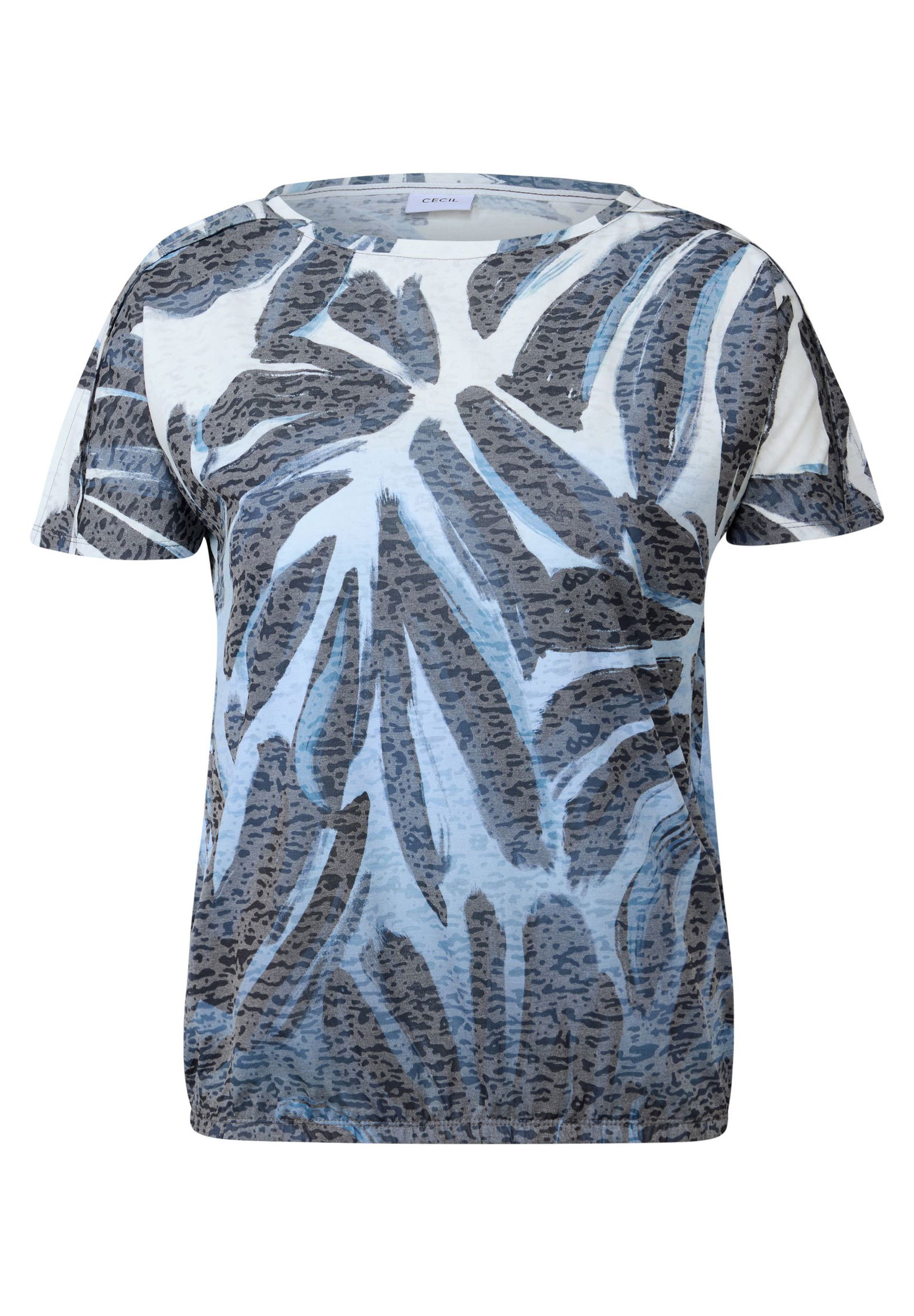 |  Ausbrenner-Shirt mit Muster | XXL | 11231_36831