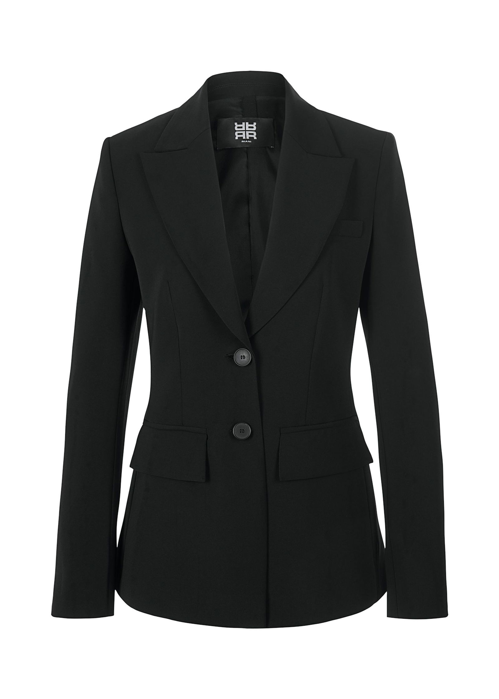 8970487c0a63a700f1b77f2d8ae50b60 Riani | Riani Kurzblazer | 44 | black