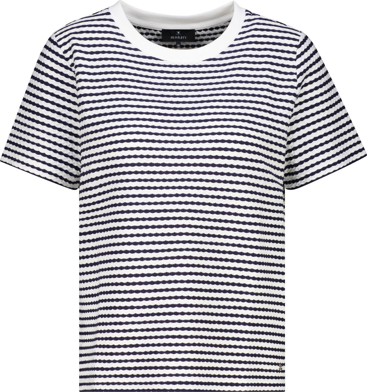 Monari T-Shirt mit Struktur #1