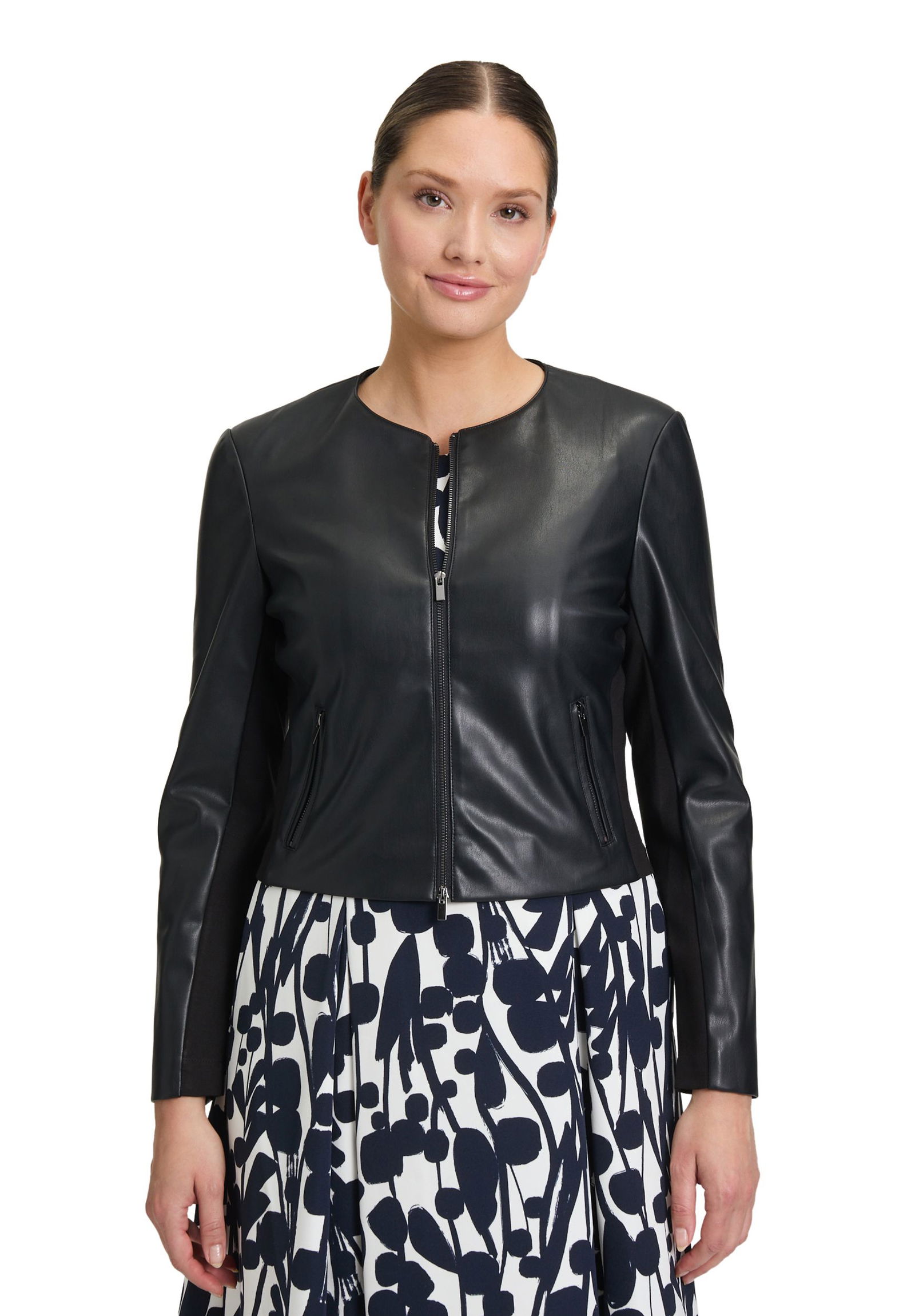 Vera Mont |  Vera Mont Blazer-Jacke | 48 | schwarz