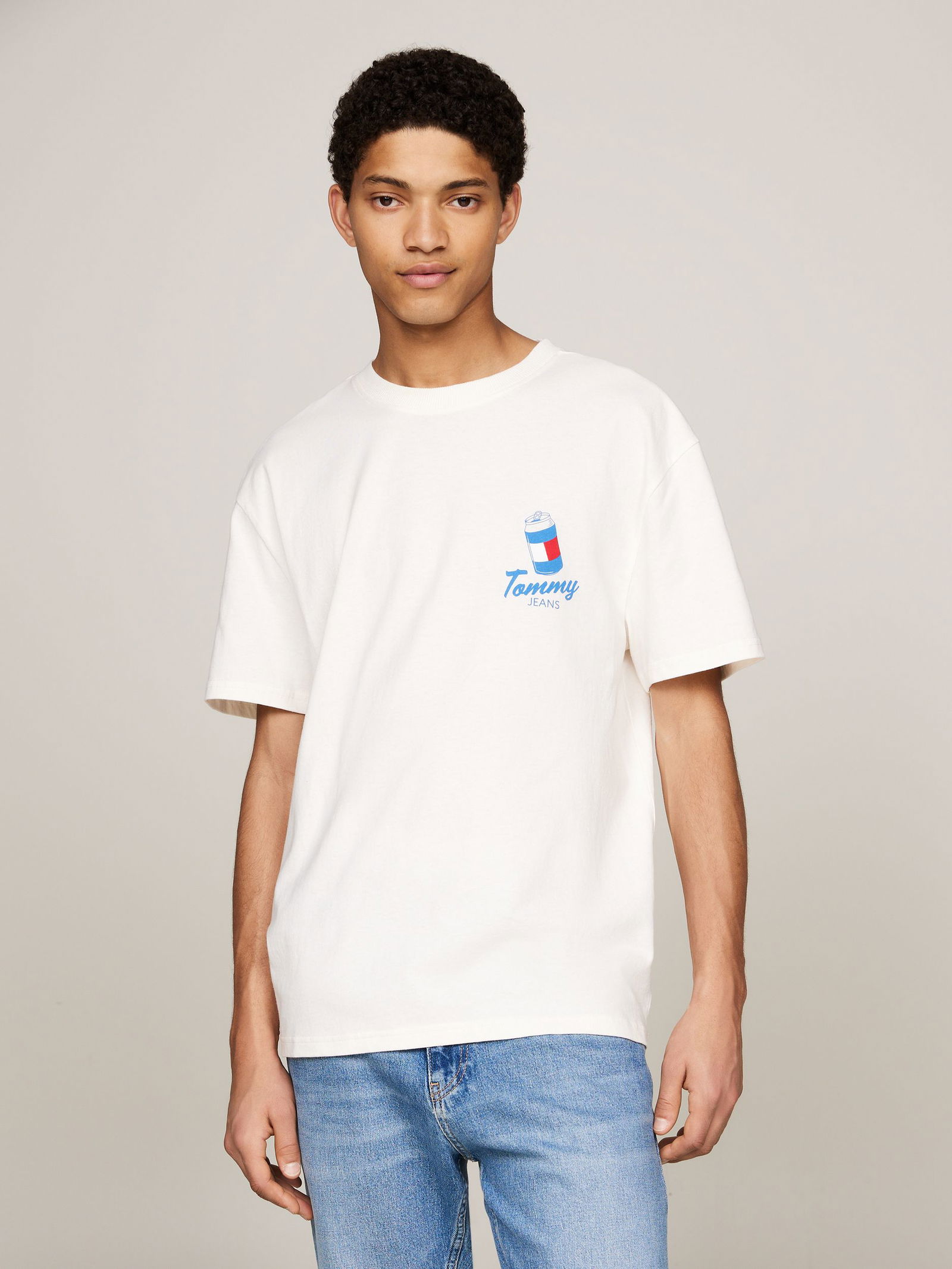  |  TJM REG UNISEX FUN NOVELTY 2 TEE, W | S | ancient white