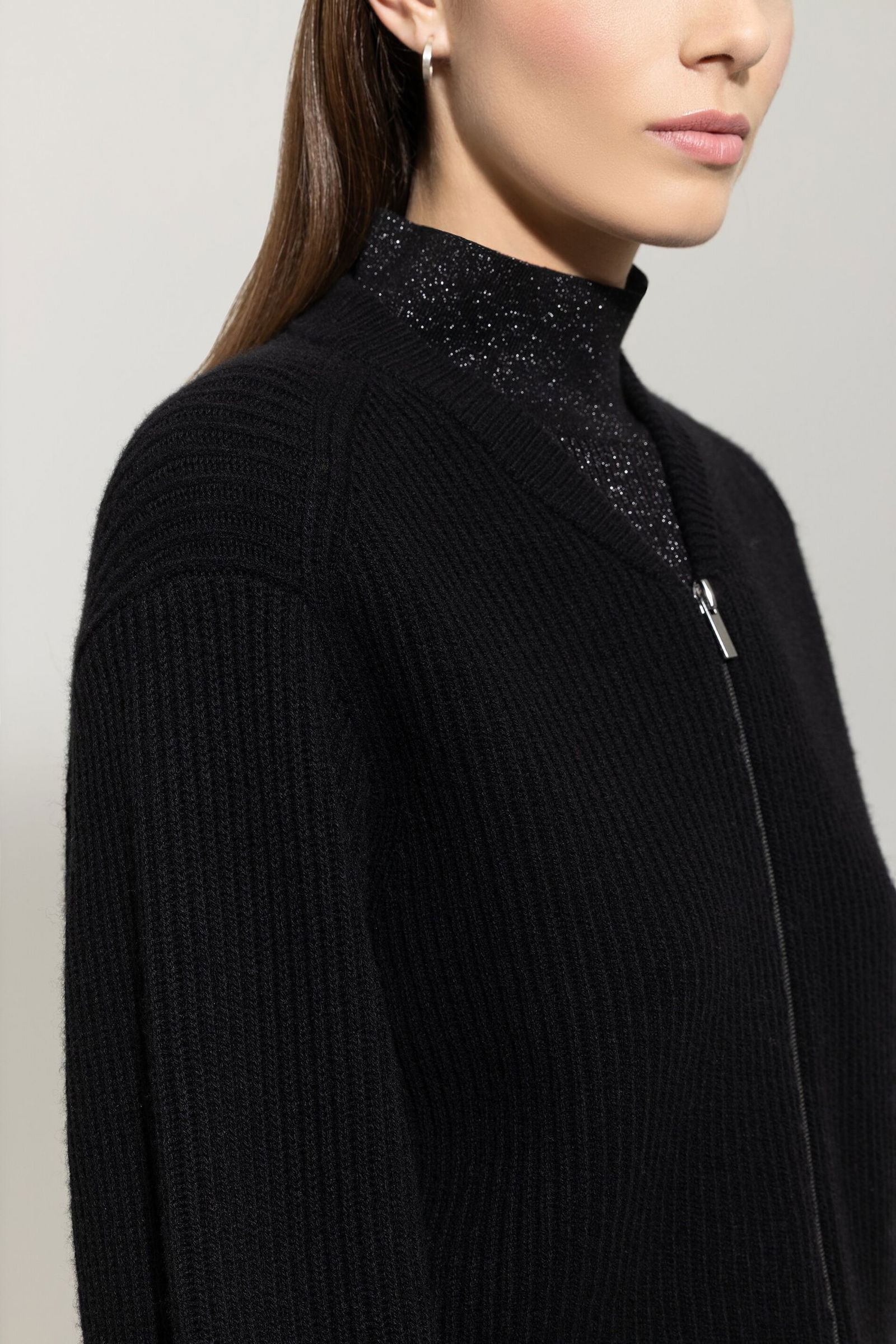  | Strickjacke, deep black | 40 | black