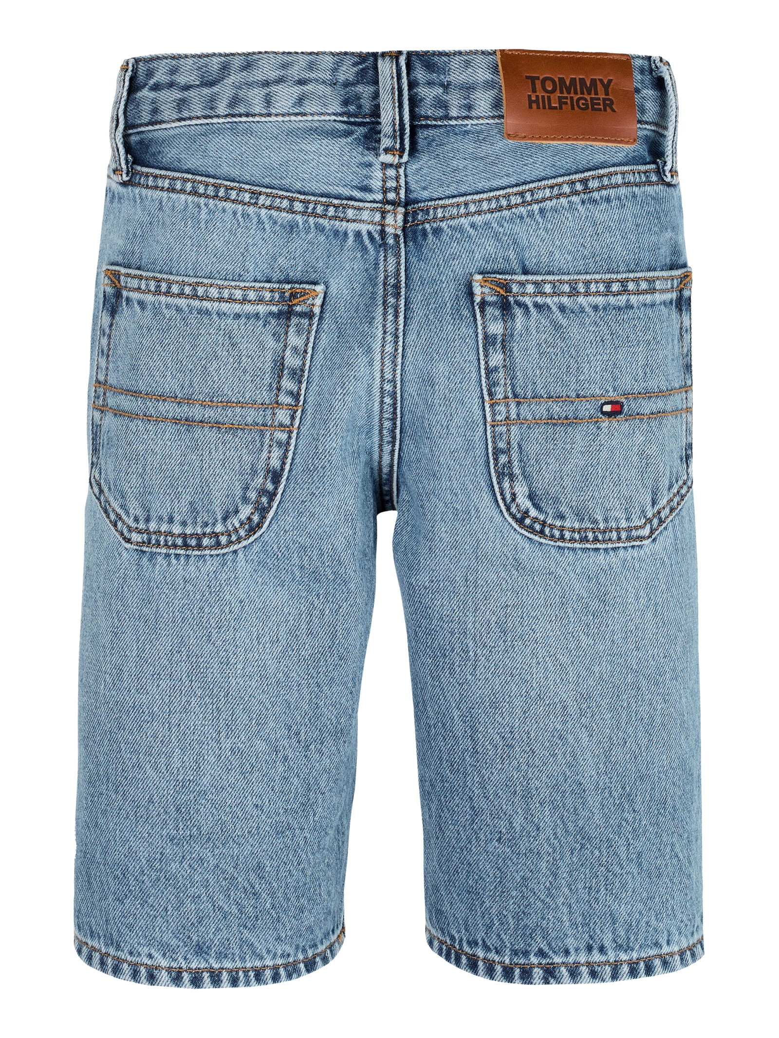 MODERN STRAIGHT DENIM SHORT #5
