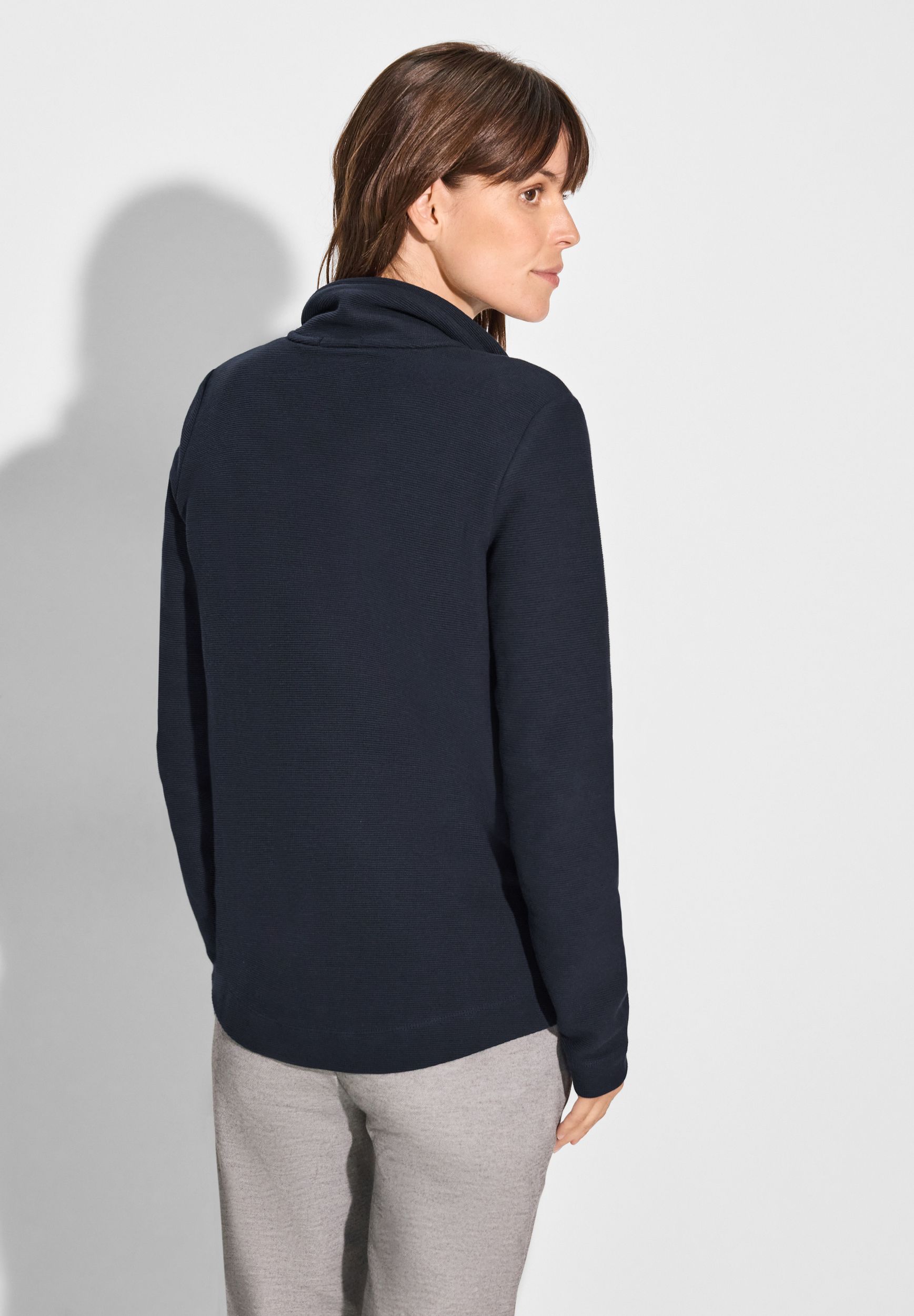 CECIL |  CECIL Sweatjacke  | M | universal blue