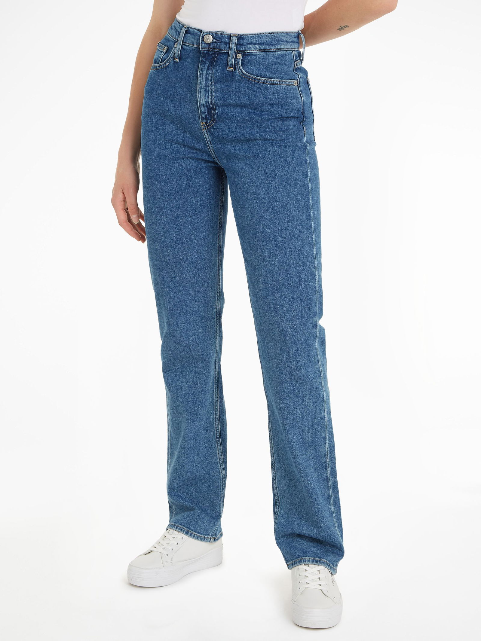 Calvin Klein Jeans Straight Leg Jeans