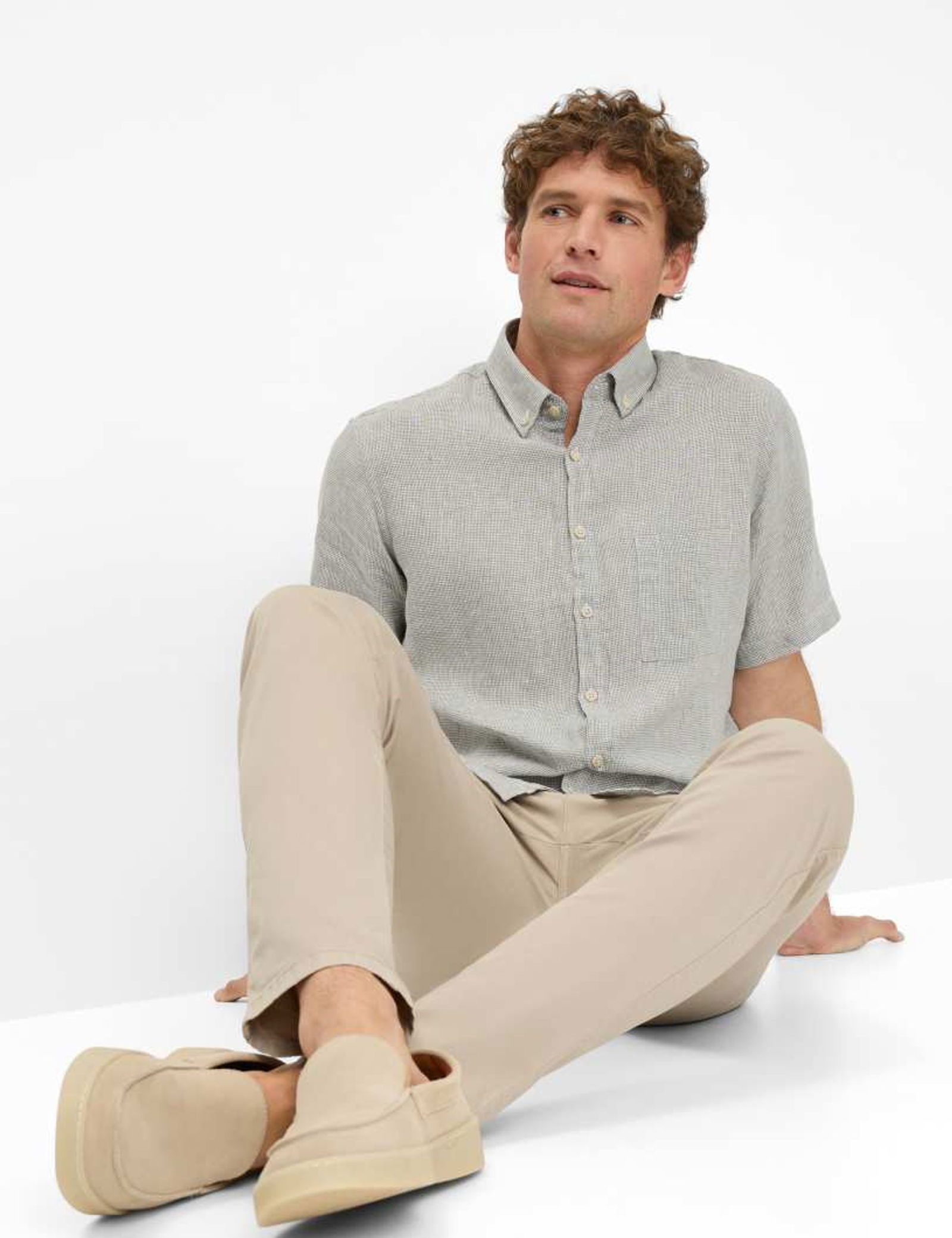 Brax | Brax Hemd Regular Fit Style "Dan" | XL | sage