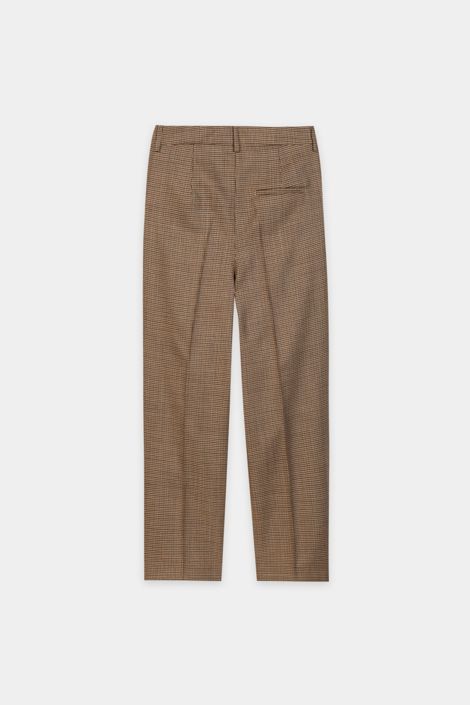 Glencheck-Tapered-Pants, soft caramel/caramel #5