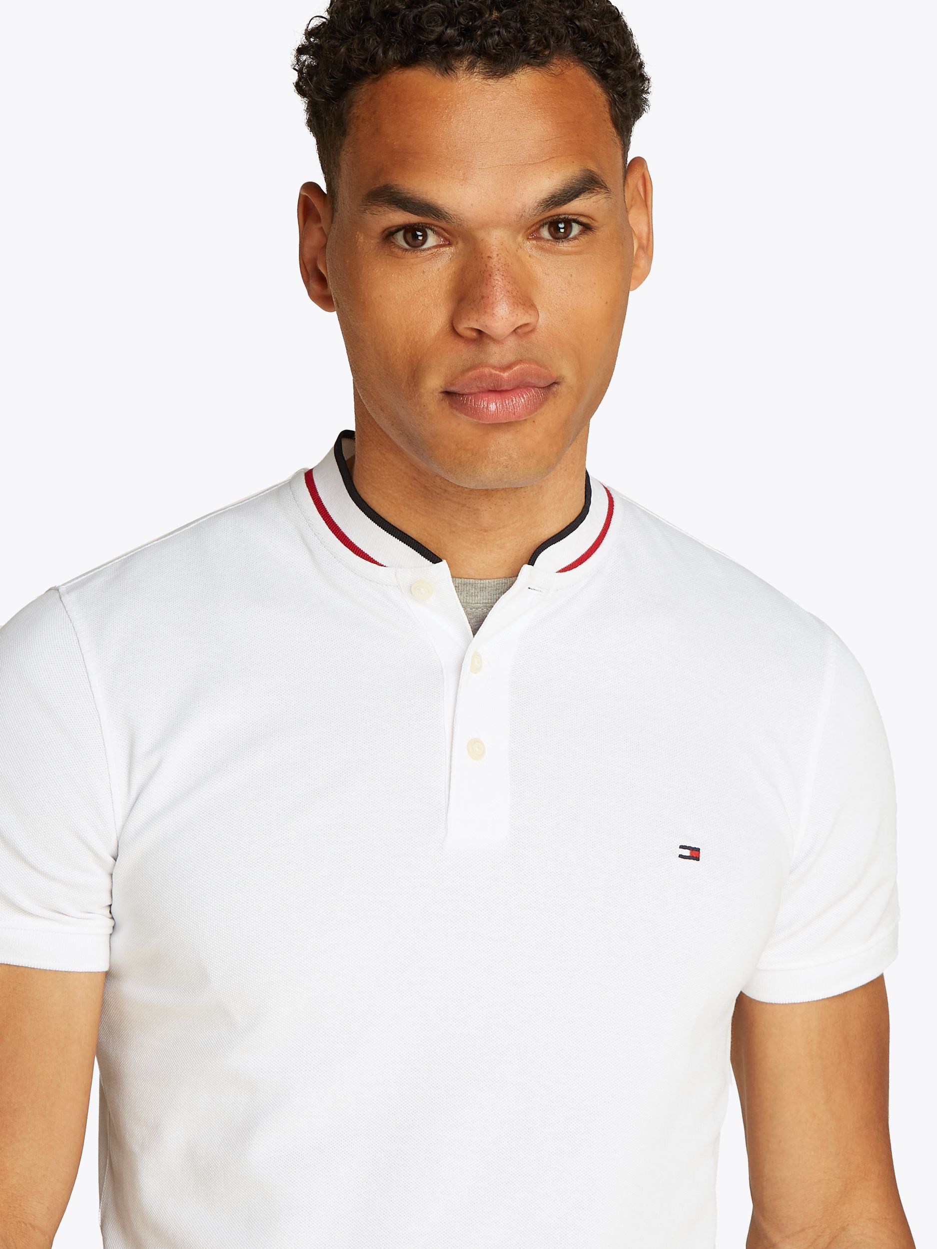 Tommy Hilfiger |  Tommy Hilfiger Poloshirt  | S | white