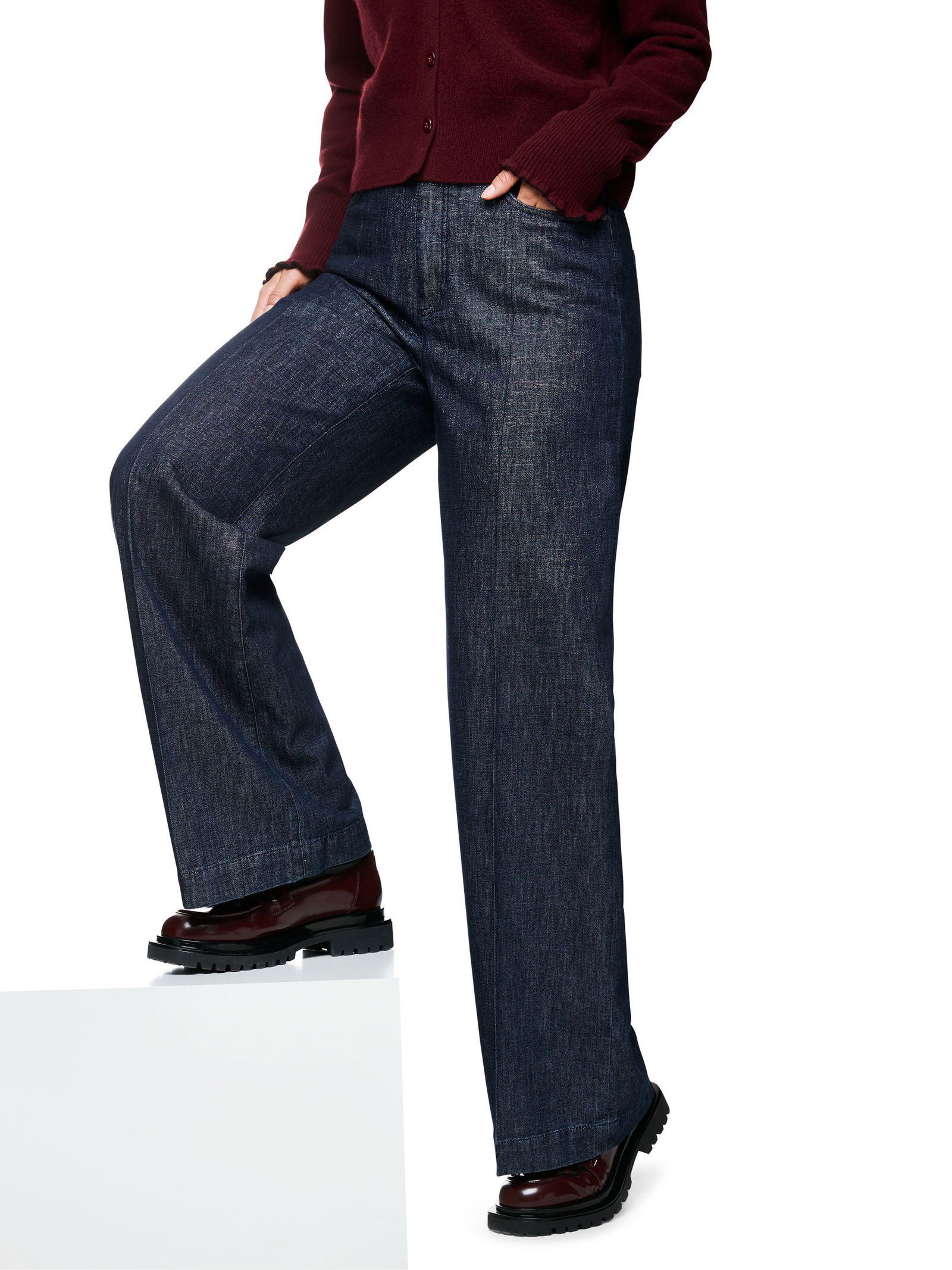 Marc Cain Pants |  Marc Cain Pants Schlaghose  | 36