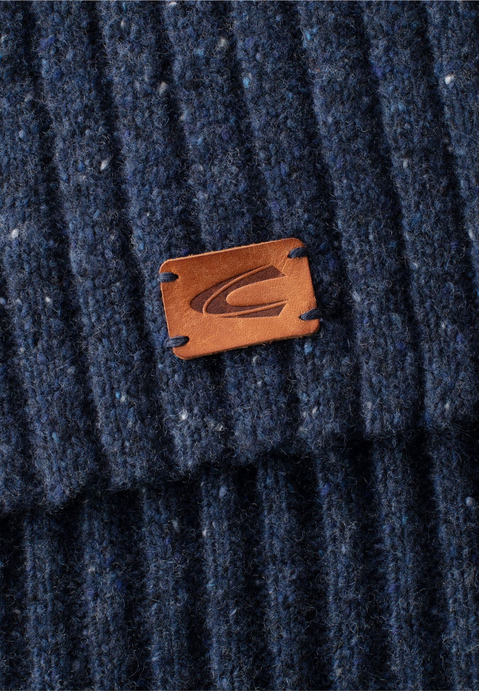 Camel Active Strickschal mit Merinowolle