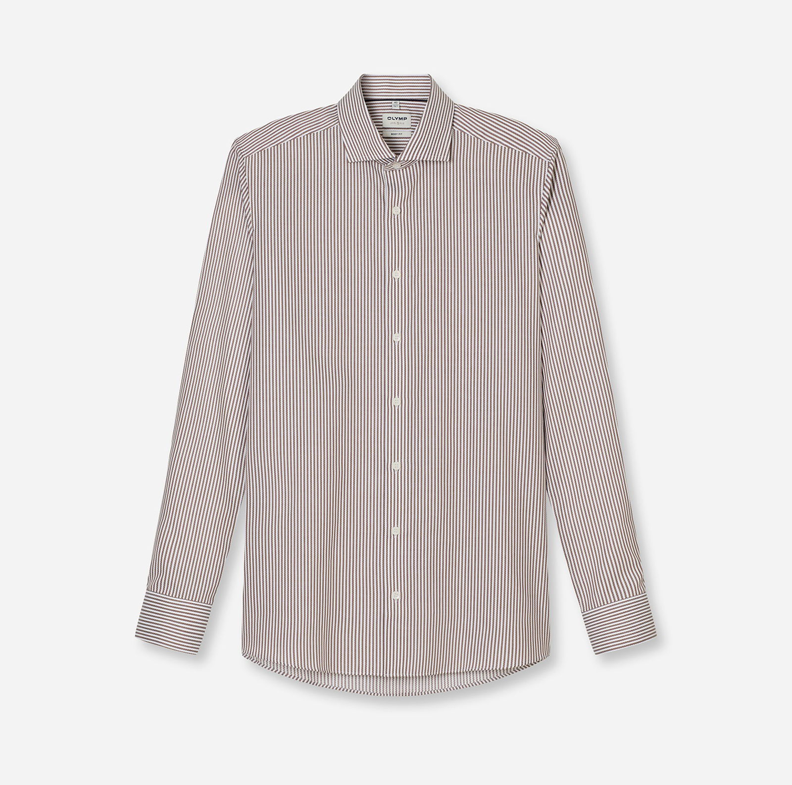 Olymp |  Olymp Hemd Slim Fit  | 43 | braun