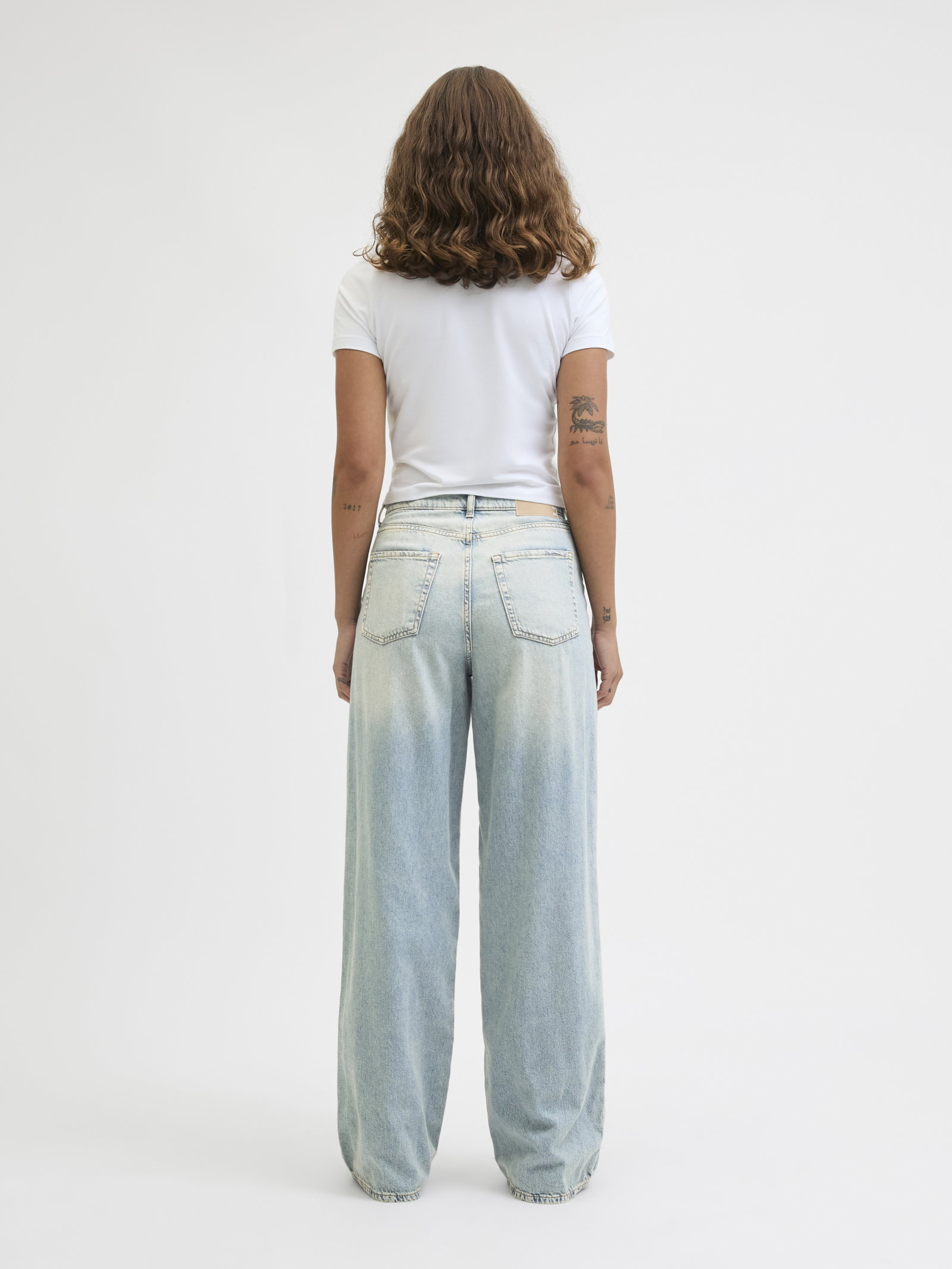 JXTOKYO WIDE HW JEANS R6167 DNM NOO, Light Blue Denim #6