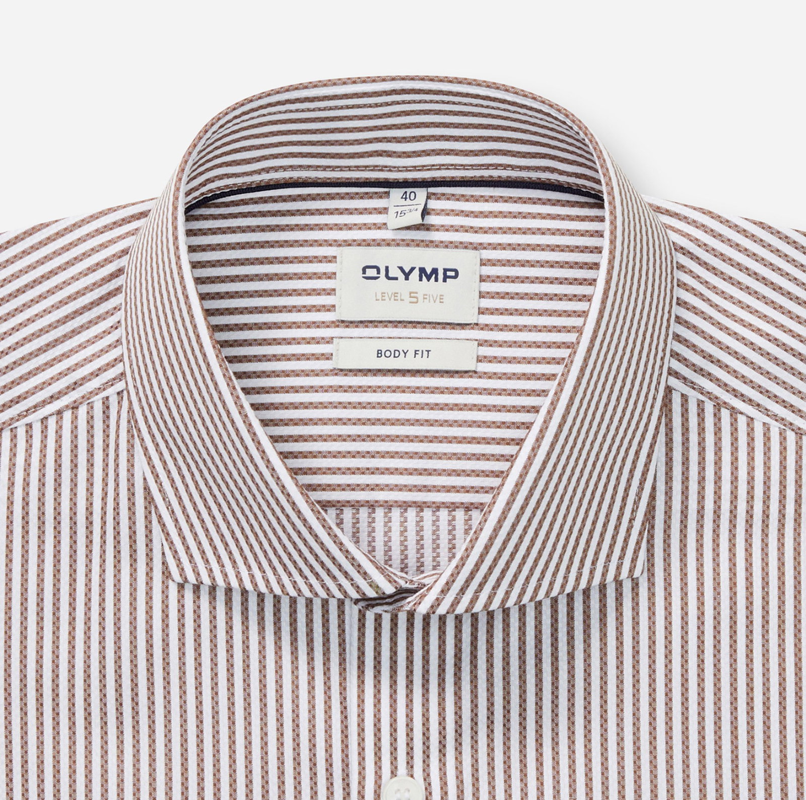 fa89b217acd97e2dff606f67e7f29c0d Olymp | Olymp Hemd Slim Fit | 43 | braun