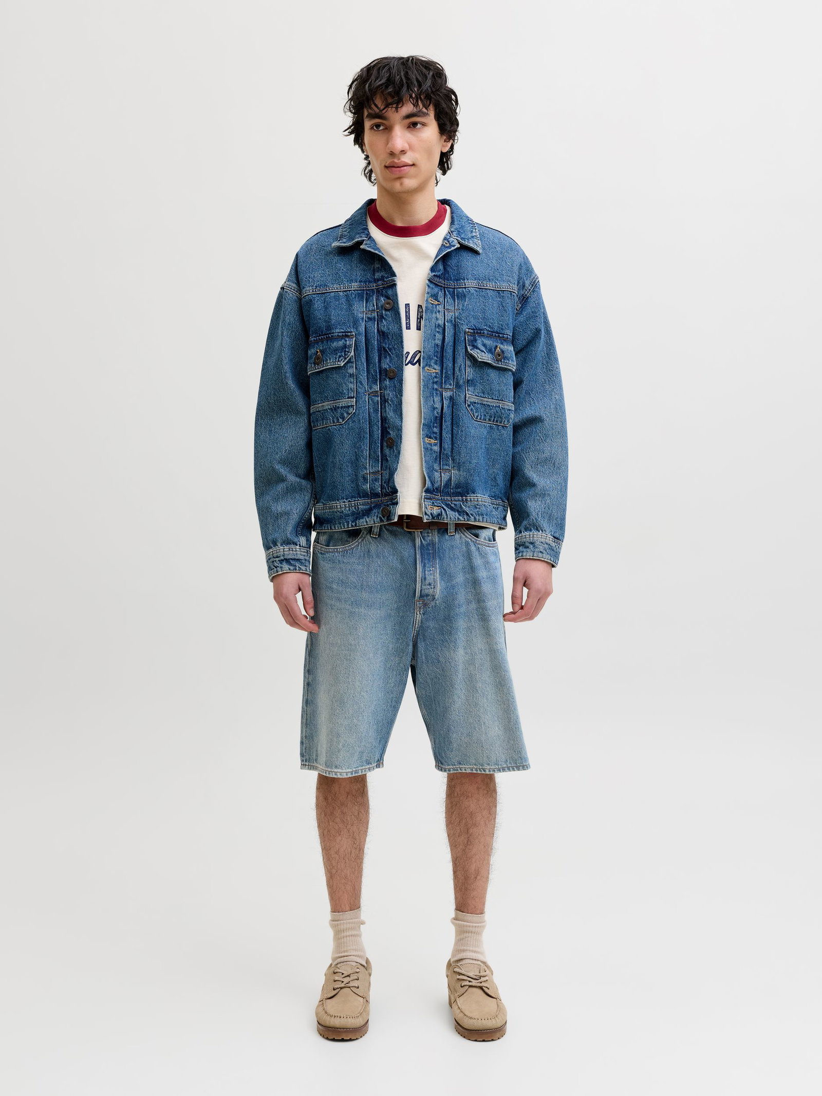 Jack&Jones |  Jack&Jones Shorts  | M | blue denim