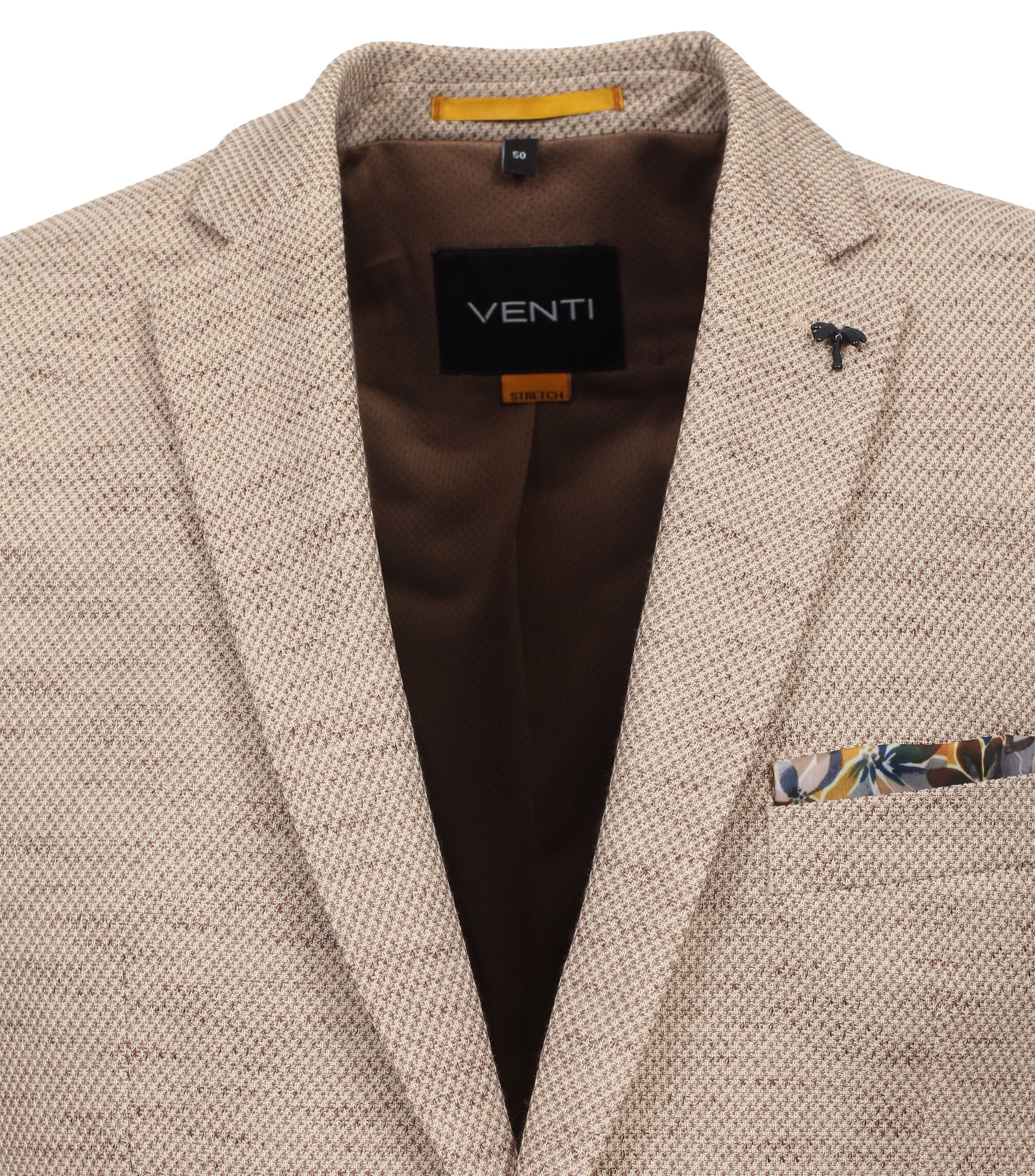 VENTI |  VENTI Sportives Sakko  | 52 | beige