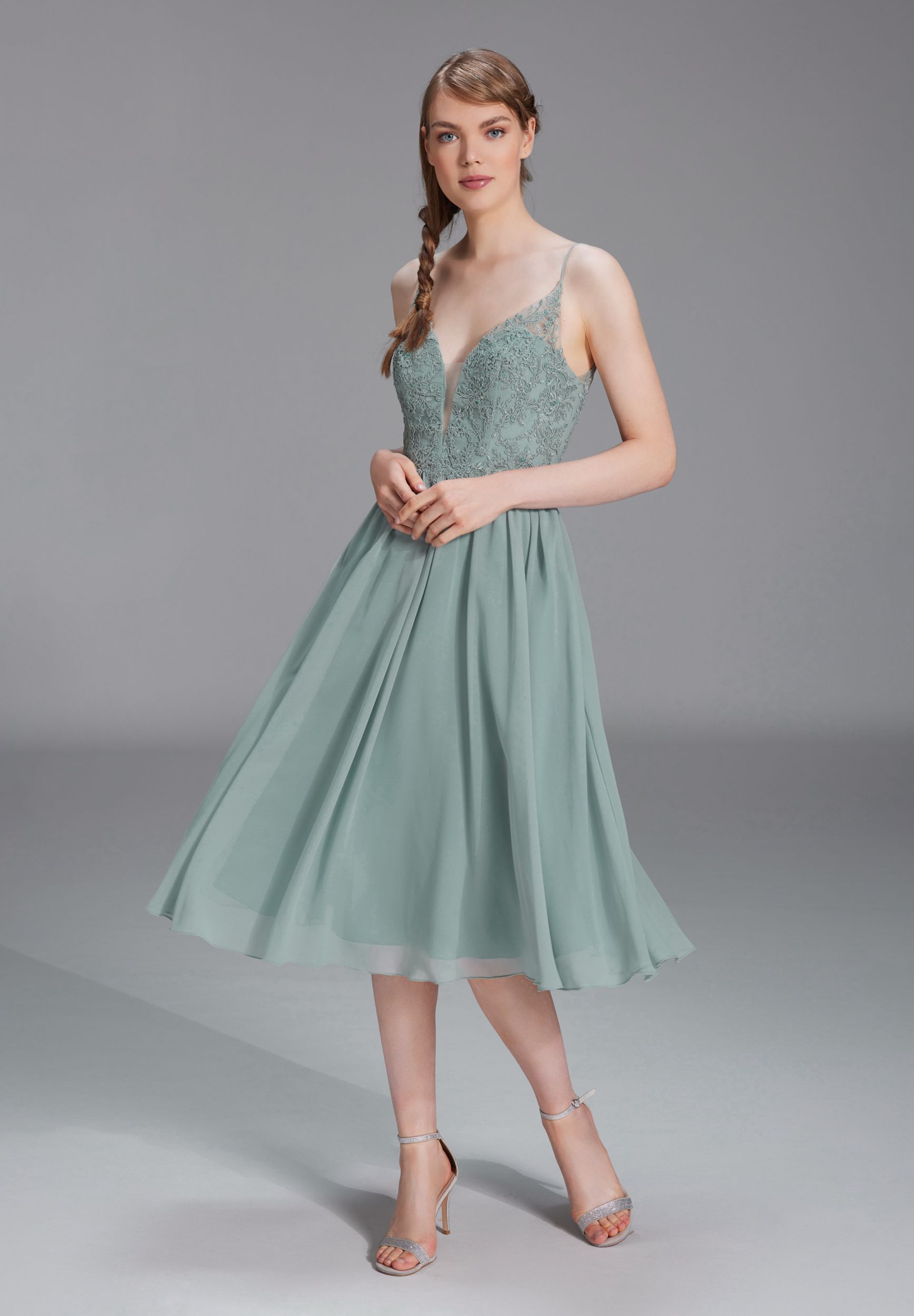 Hey Kyla |  Hey Kyla Kurzes Kleid  | 44 | mint ice