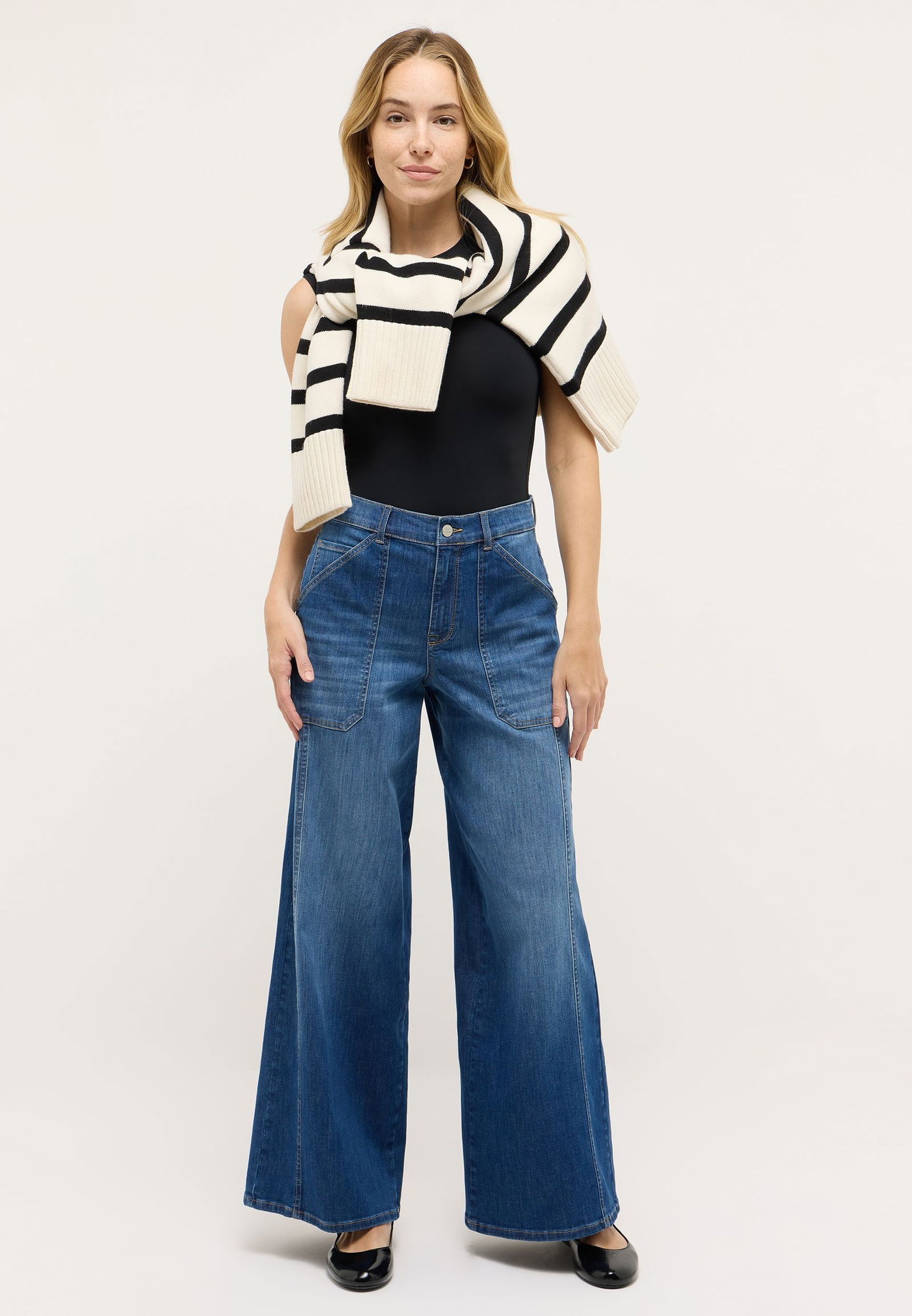 Angels |  Angels 7/8-Jeans  | 34/32 | mid blue used