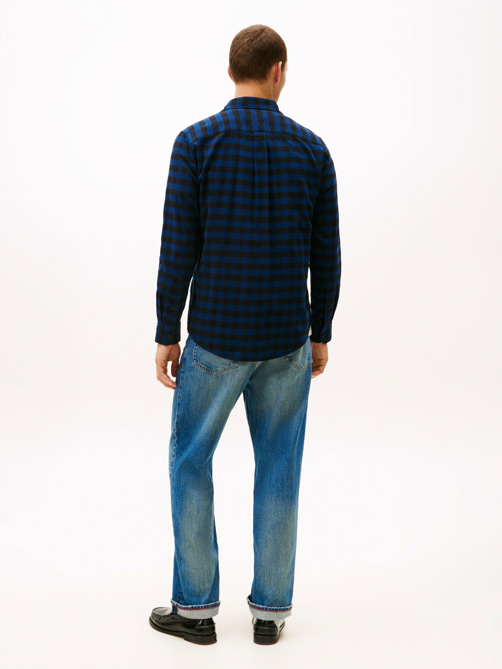 Tommy Hilfiger | Tommy Hilfiger Hemd Regular Fit | XL | blue coal / optic white
