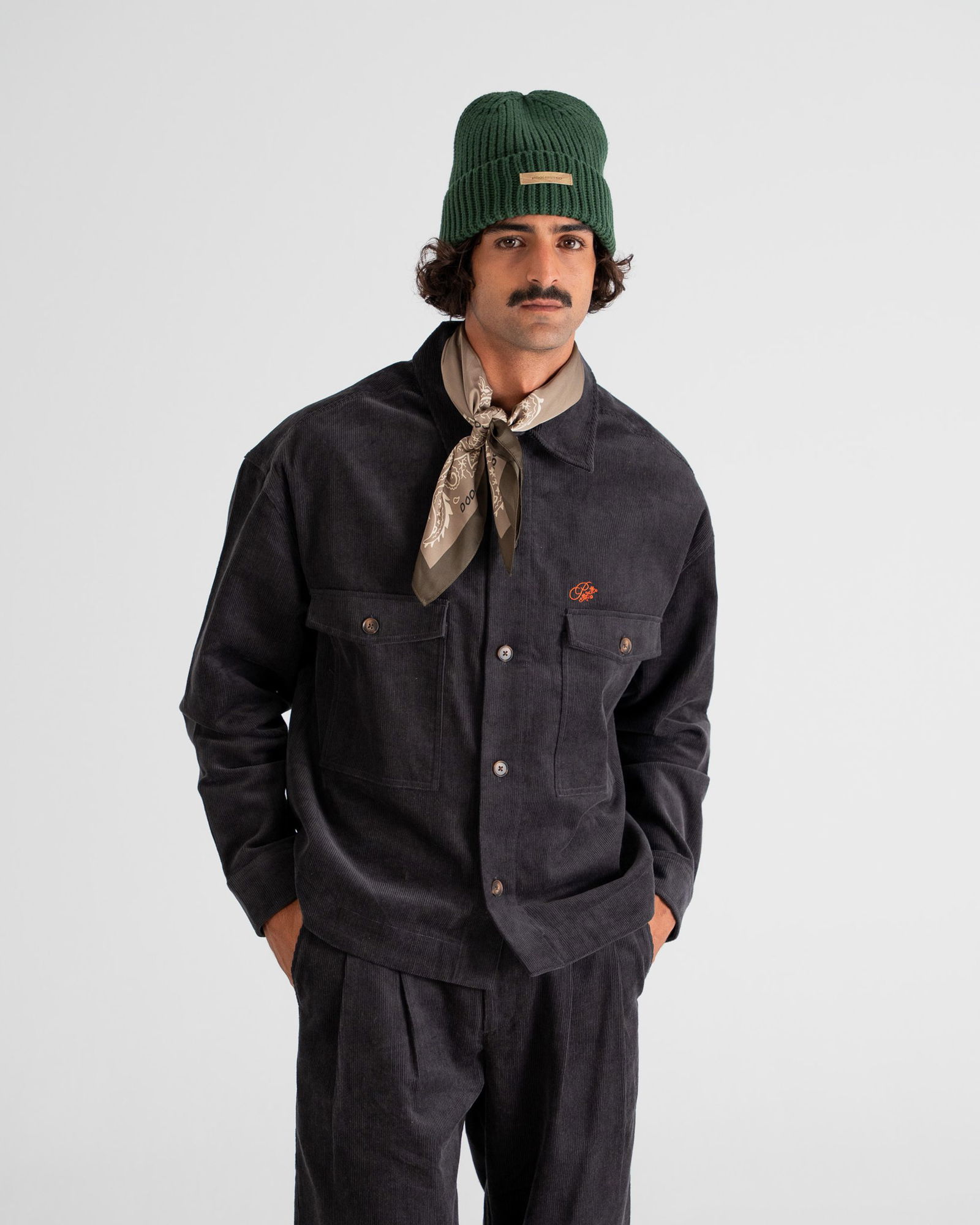 Prohibited |  Prohibited Hemd Super Slim Fit  | M | Grau