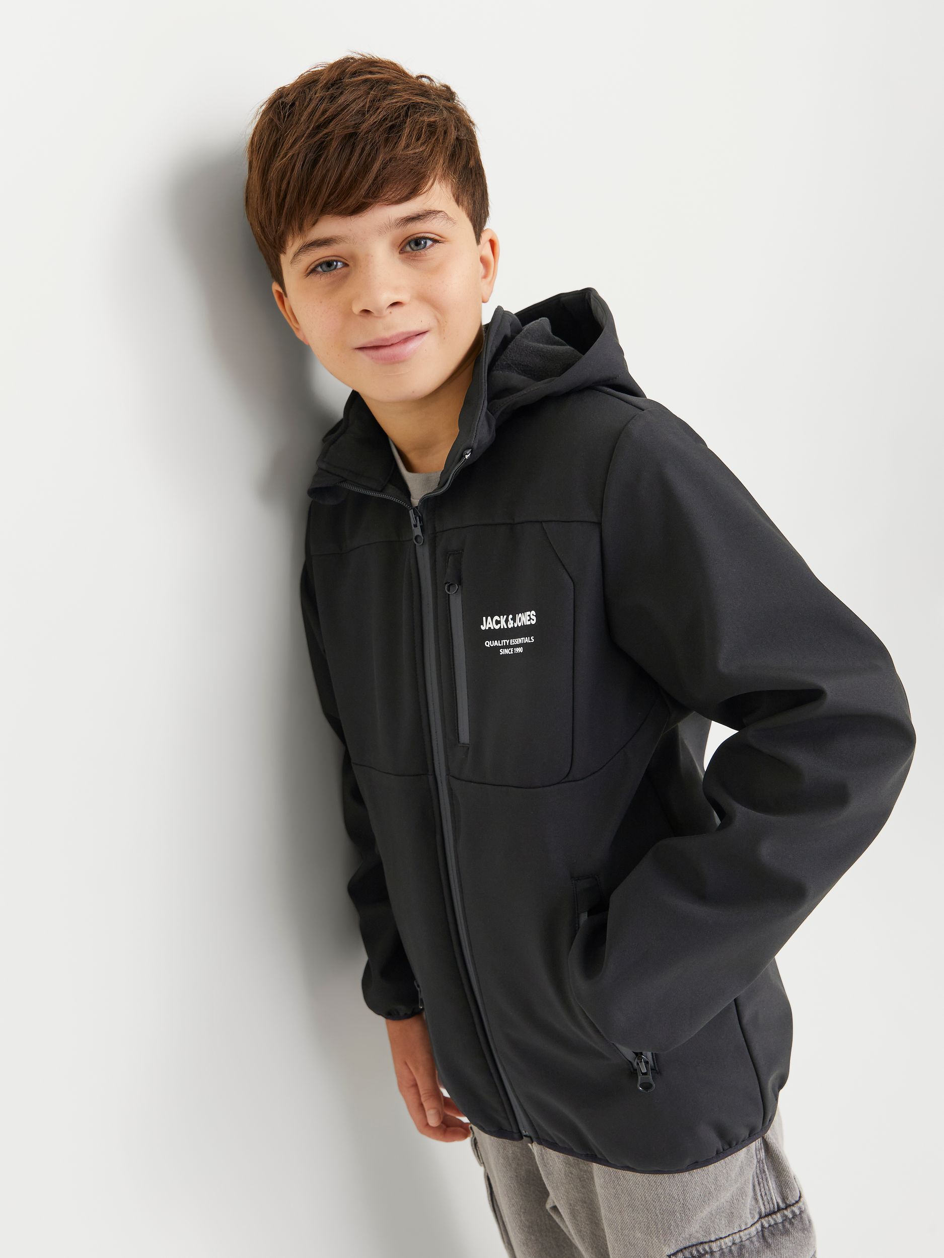 Jack&Jones |  JJTHEO SOFTSHELL JACKET NOOS JNR | 140 | black