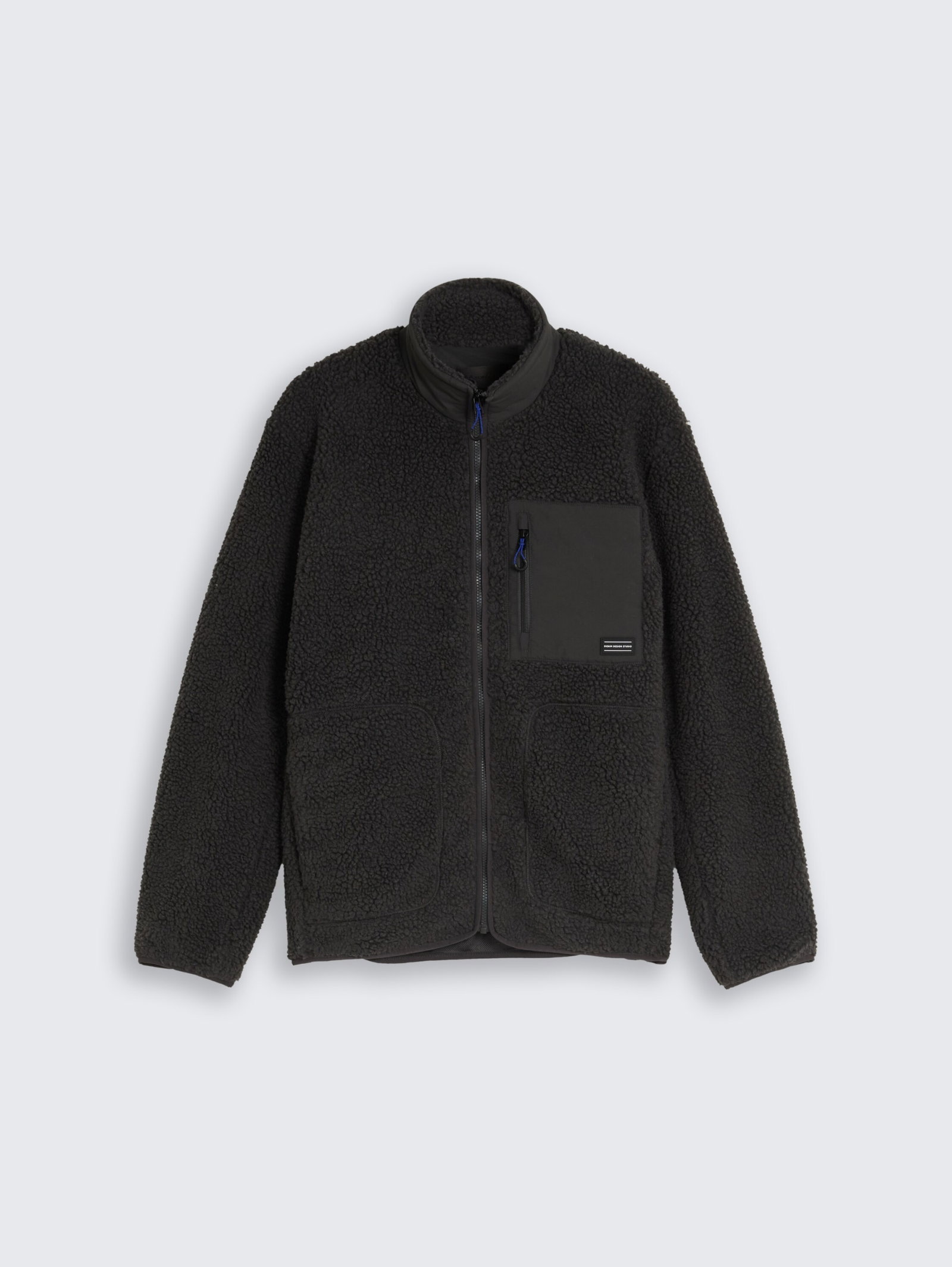 teddy jacket, Coal Mine Grey #7