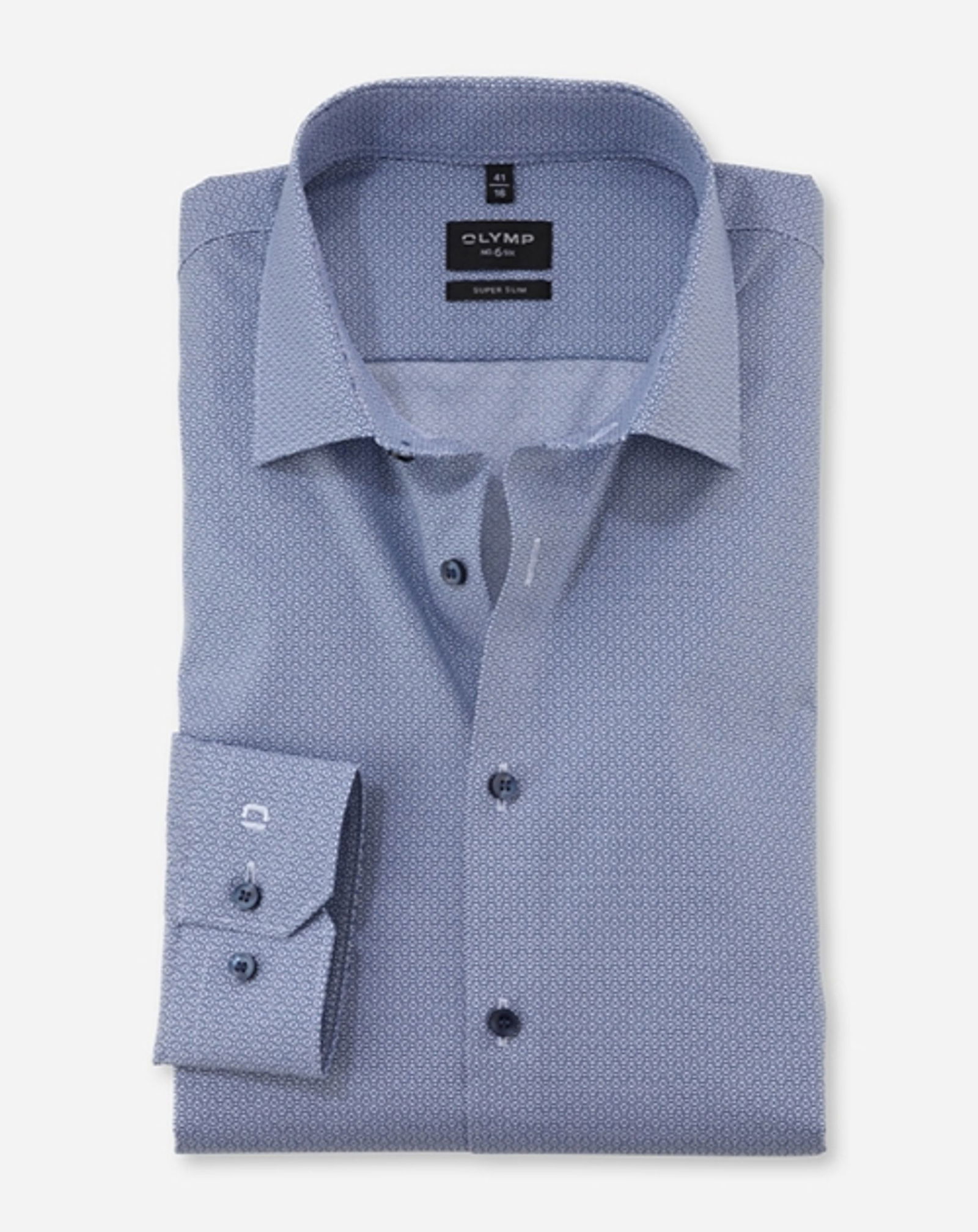 Olymp |  Olymp Hemd Modern Fit  | 39 | marine
