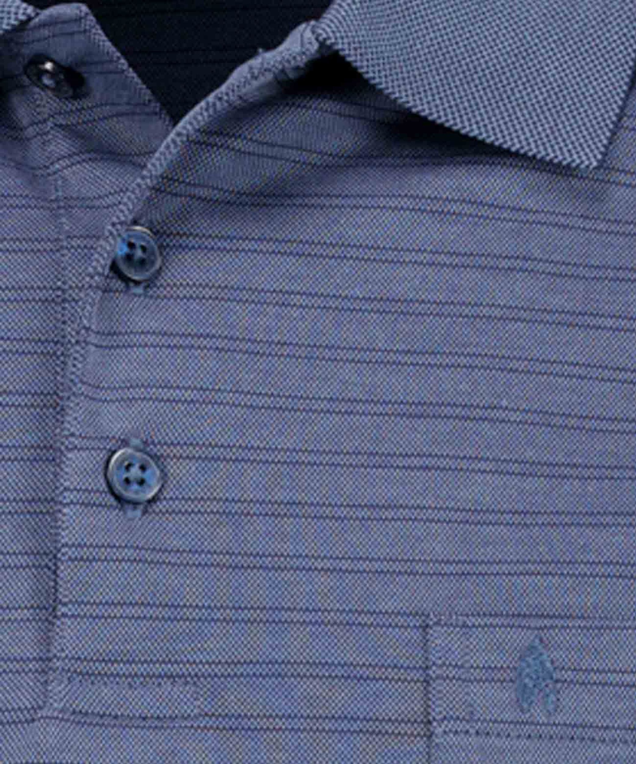 RAGMAN |  RAGMAN Poloshirt  | M | azur